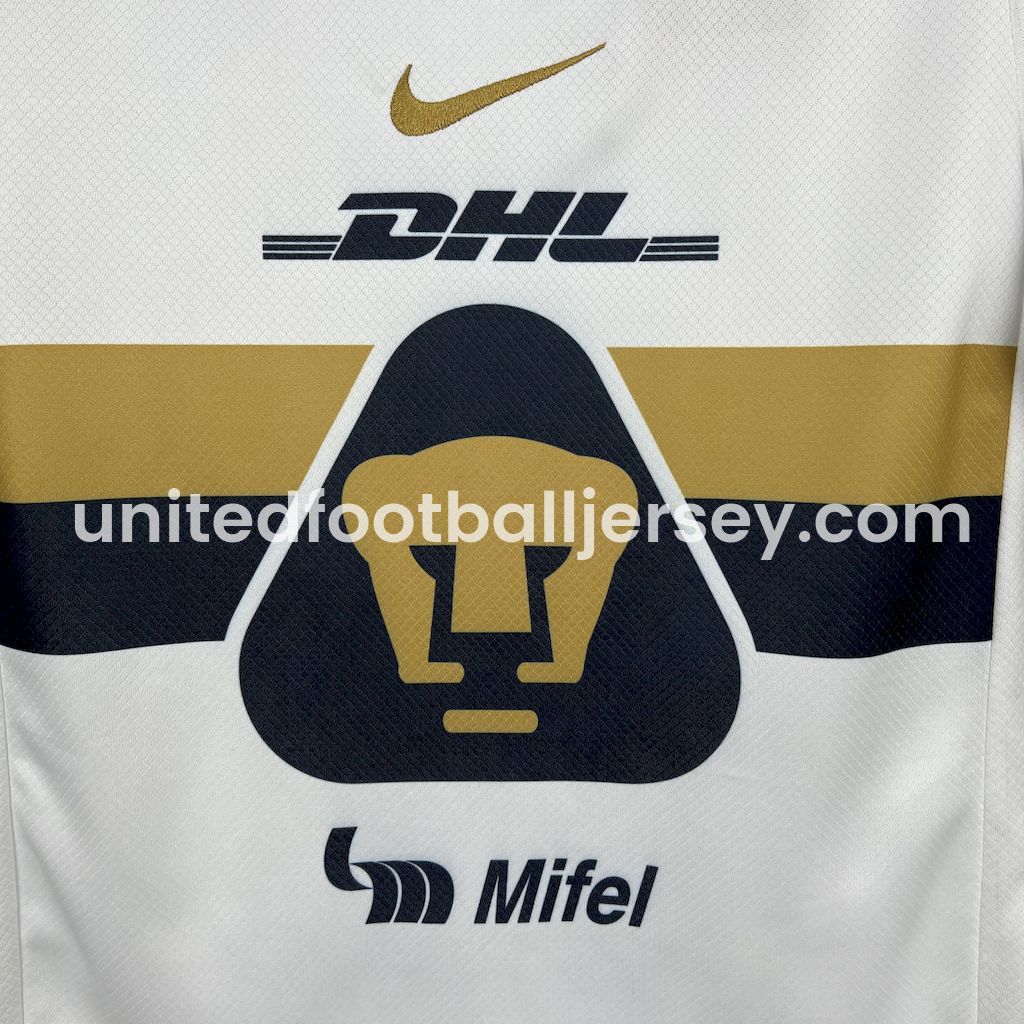 unitedfutballjersey-Pumas UNAM 25-26 Home Kids Kit