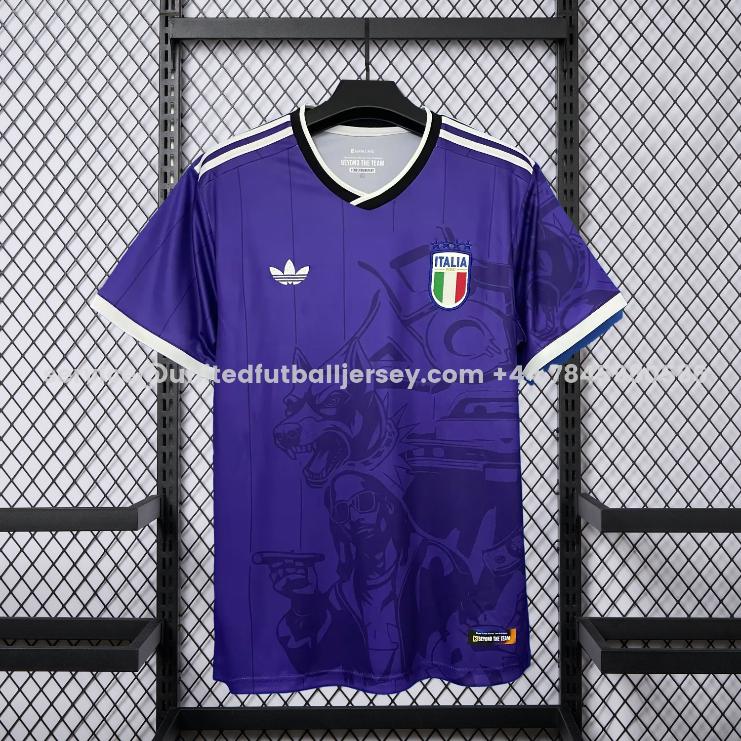 unitedfutballjersey-Italy 2026 BGAMING Special Purple Jersey - Fans Version