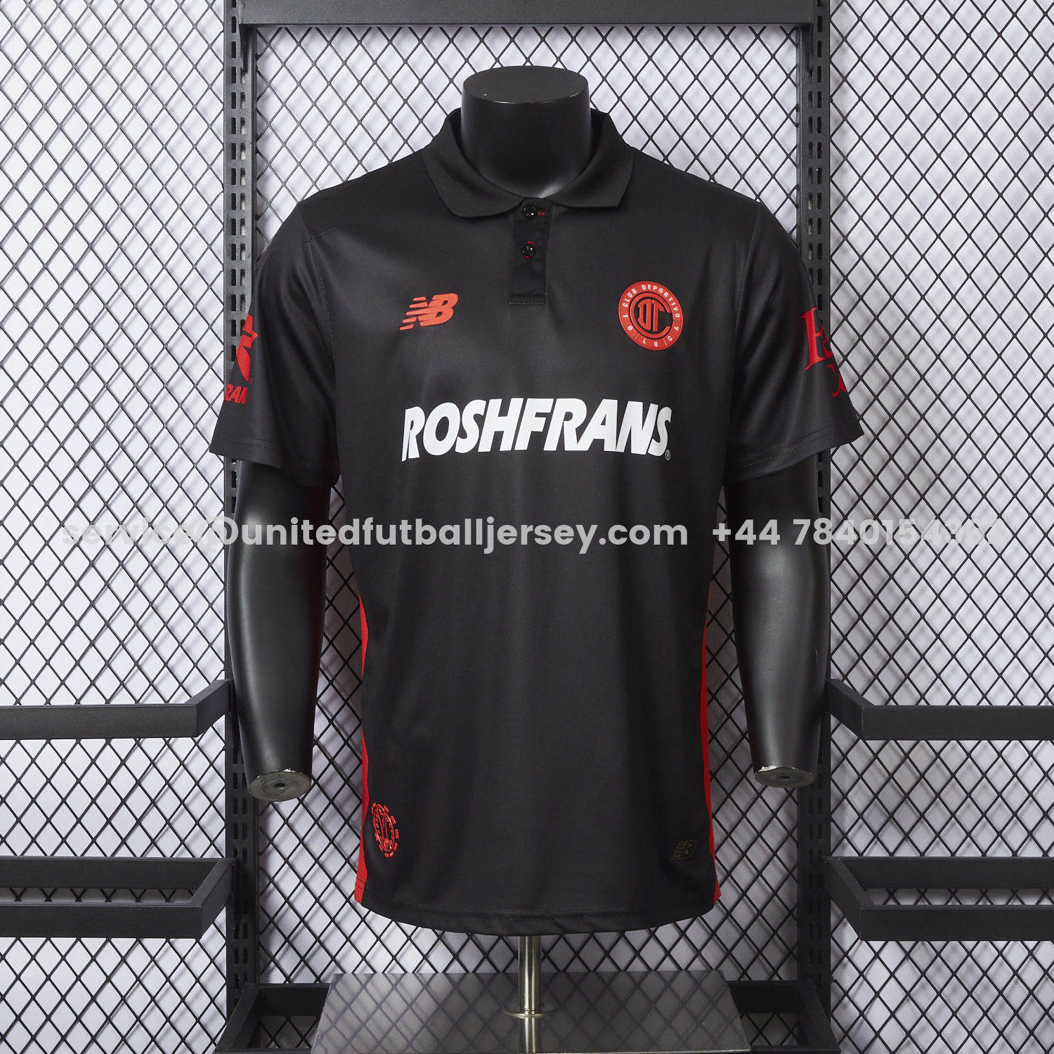 unitedfutballjersey-Toluca 25-26 Third Black Jersey - Player Version