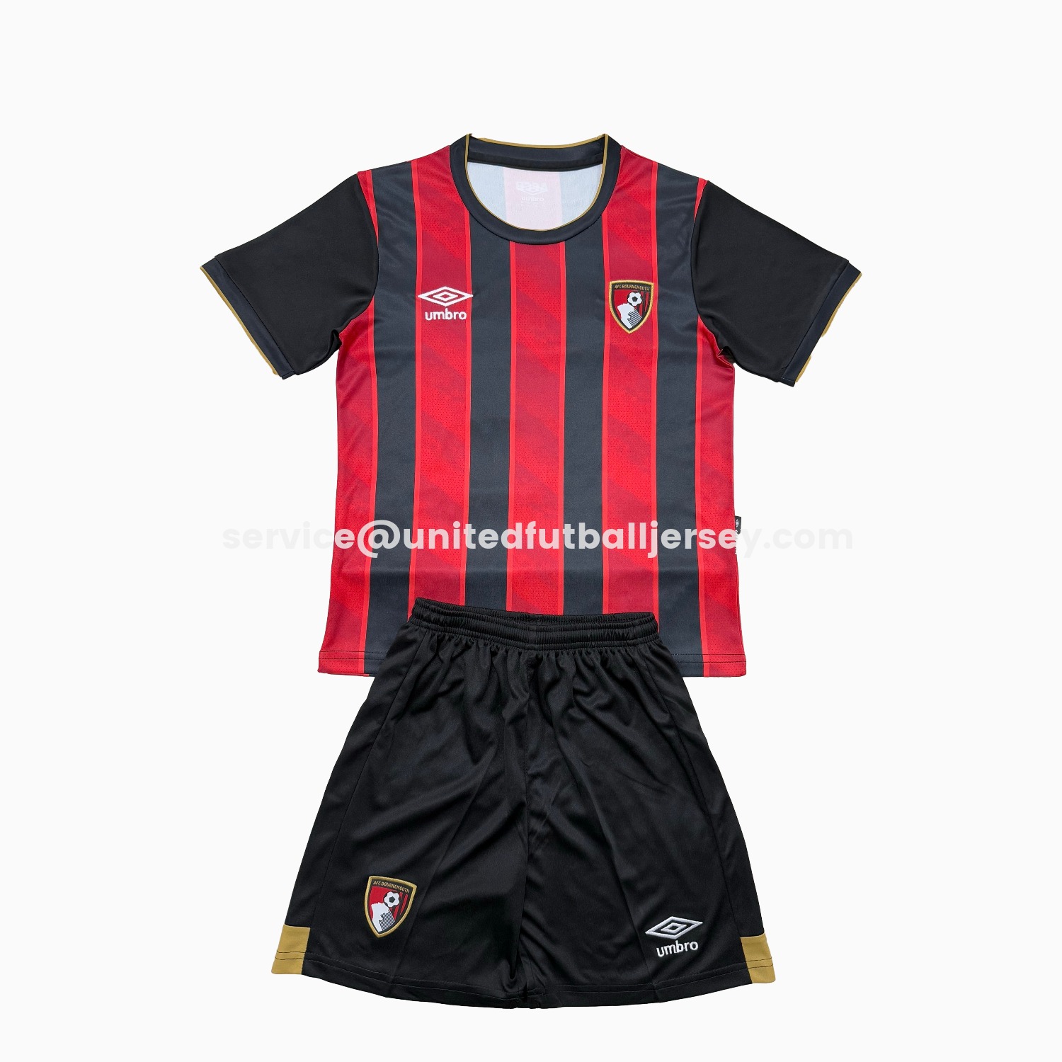 unitedfutballjersey-Nice 25-26 Home Kids Kit