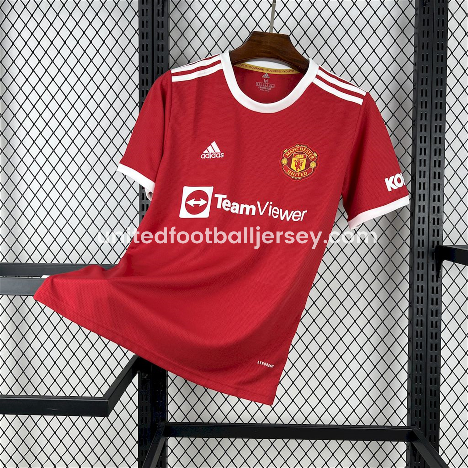 unitedfutballjersey-Retro Manchester United 21-22 Home Jersey