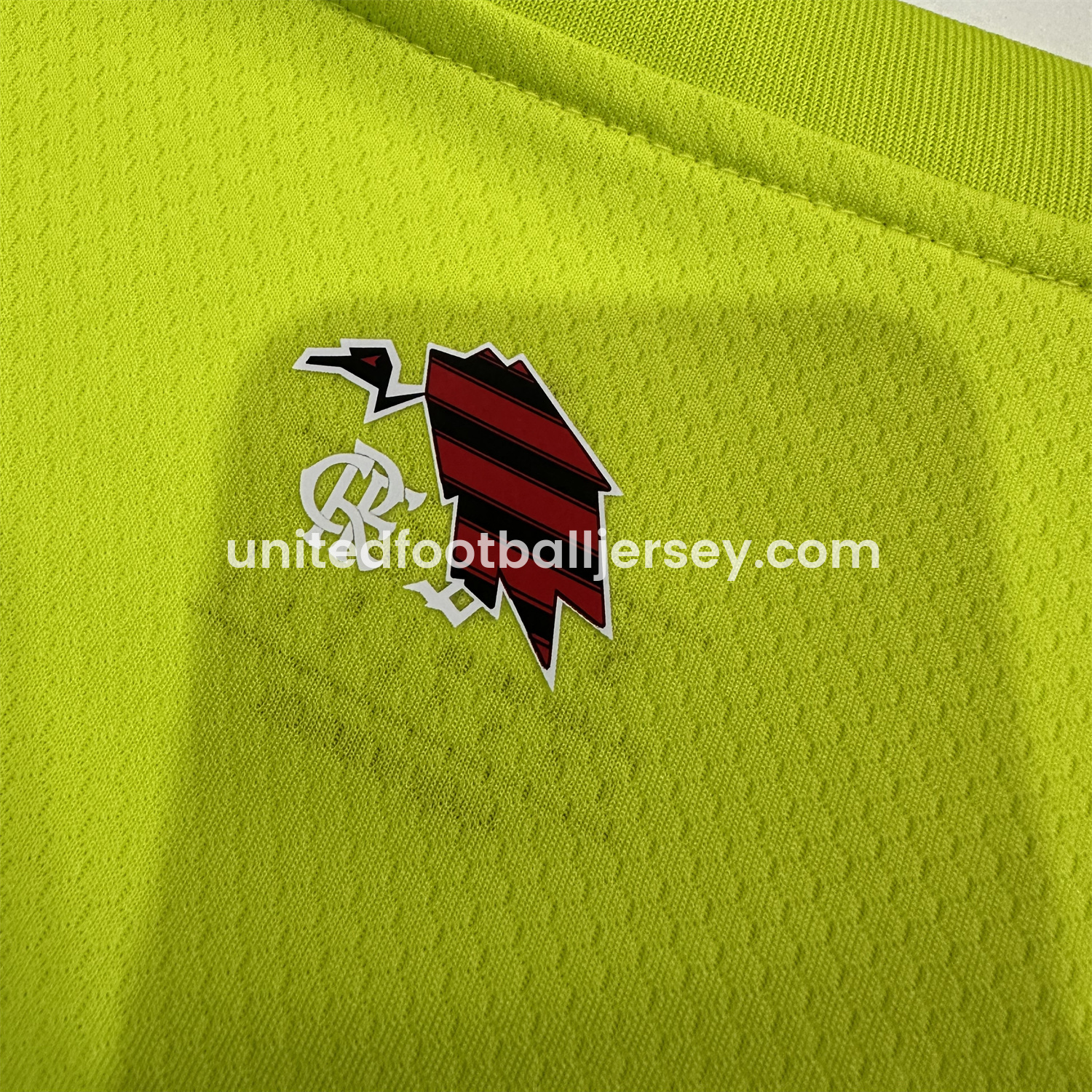 unitedfutballjersey-Flamengo 25-26 Yellow Green Goalkeeper Jersey - Fans Version