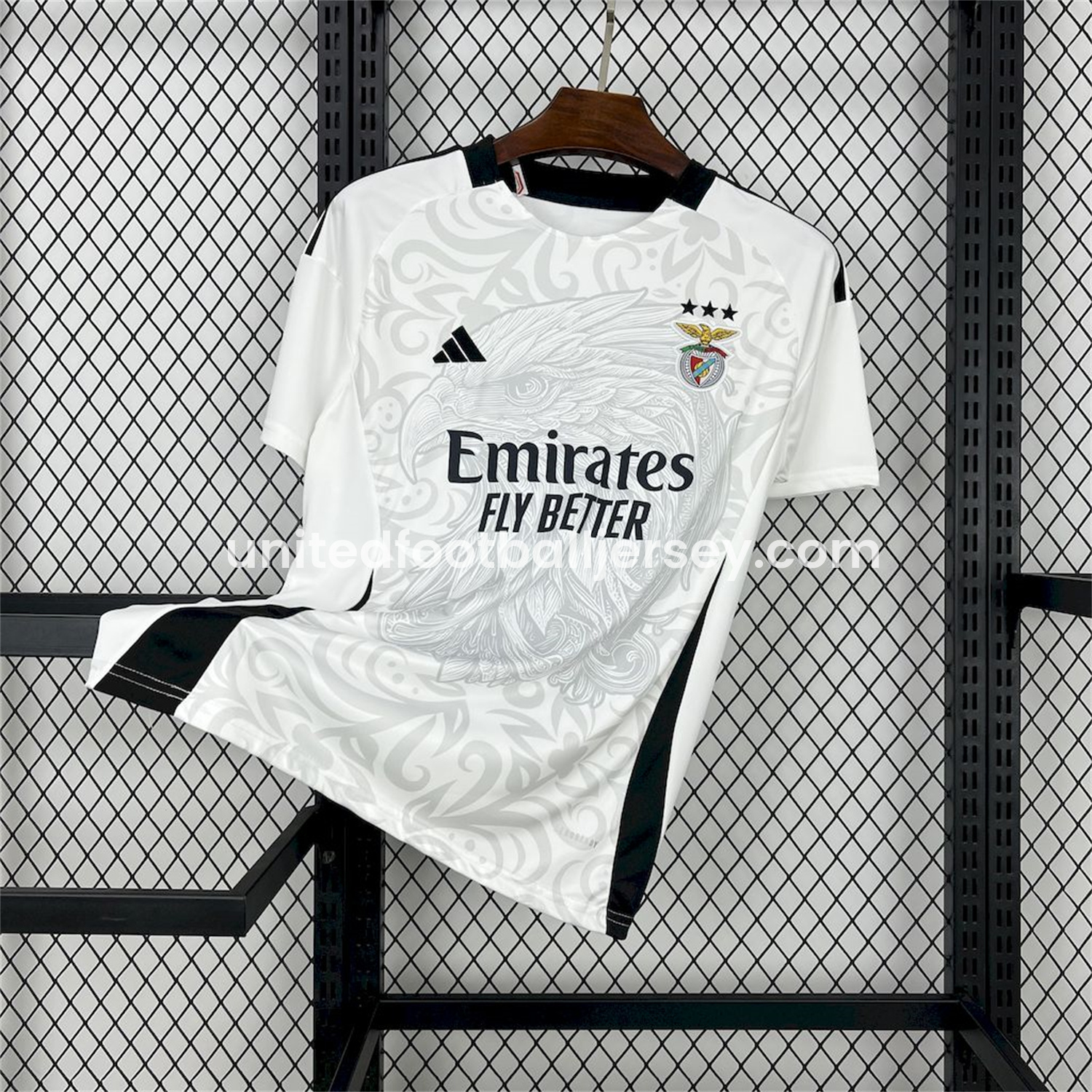 unitedfutballjersey-Benfica 24-25 White Concept Jersey - Fans Version