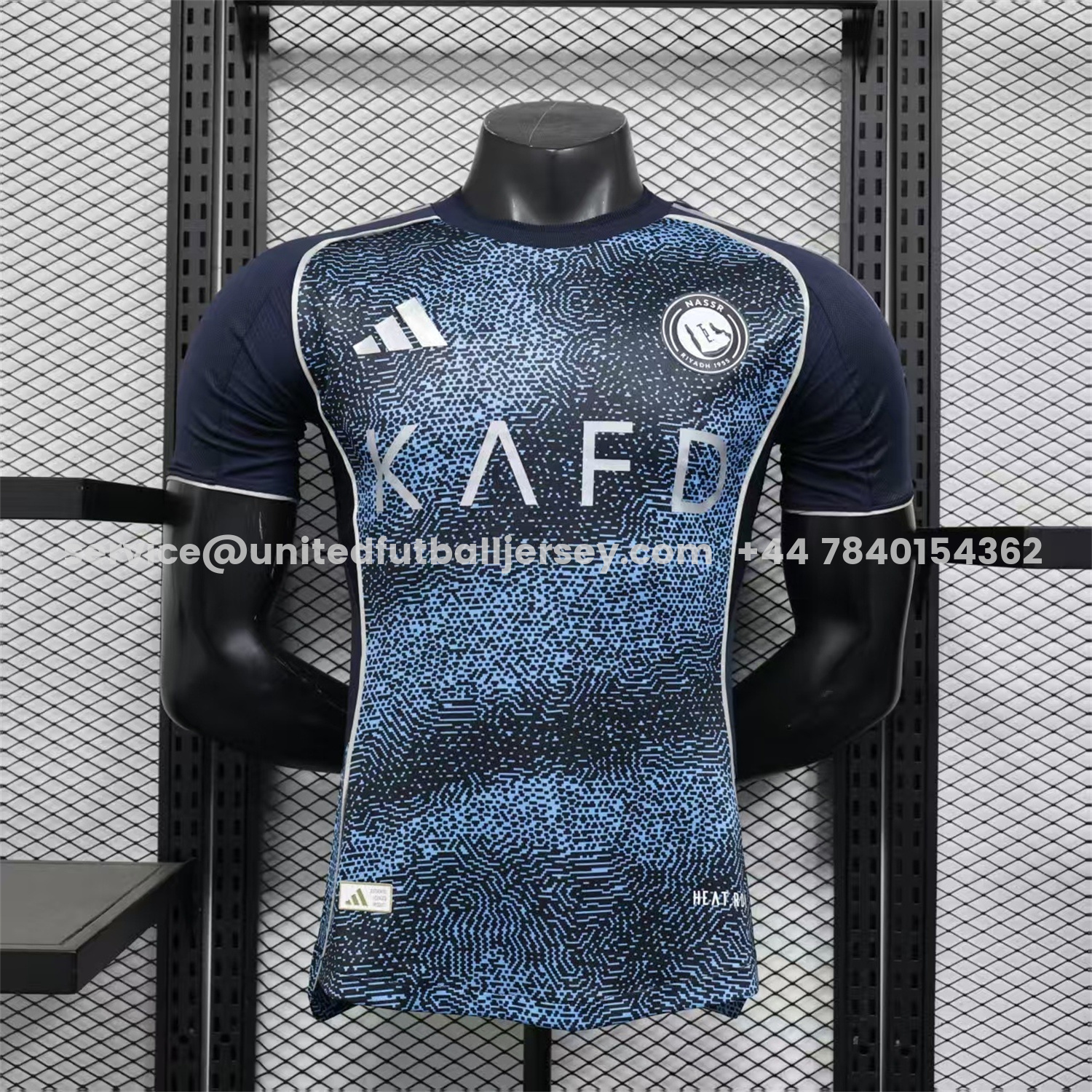 unitedfutballjersey-Al Nassr Riyadh Victory 25-26 Away Jersey - Player Version