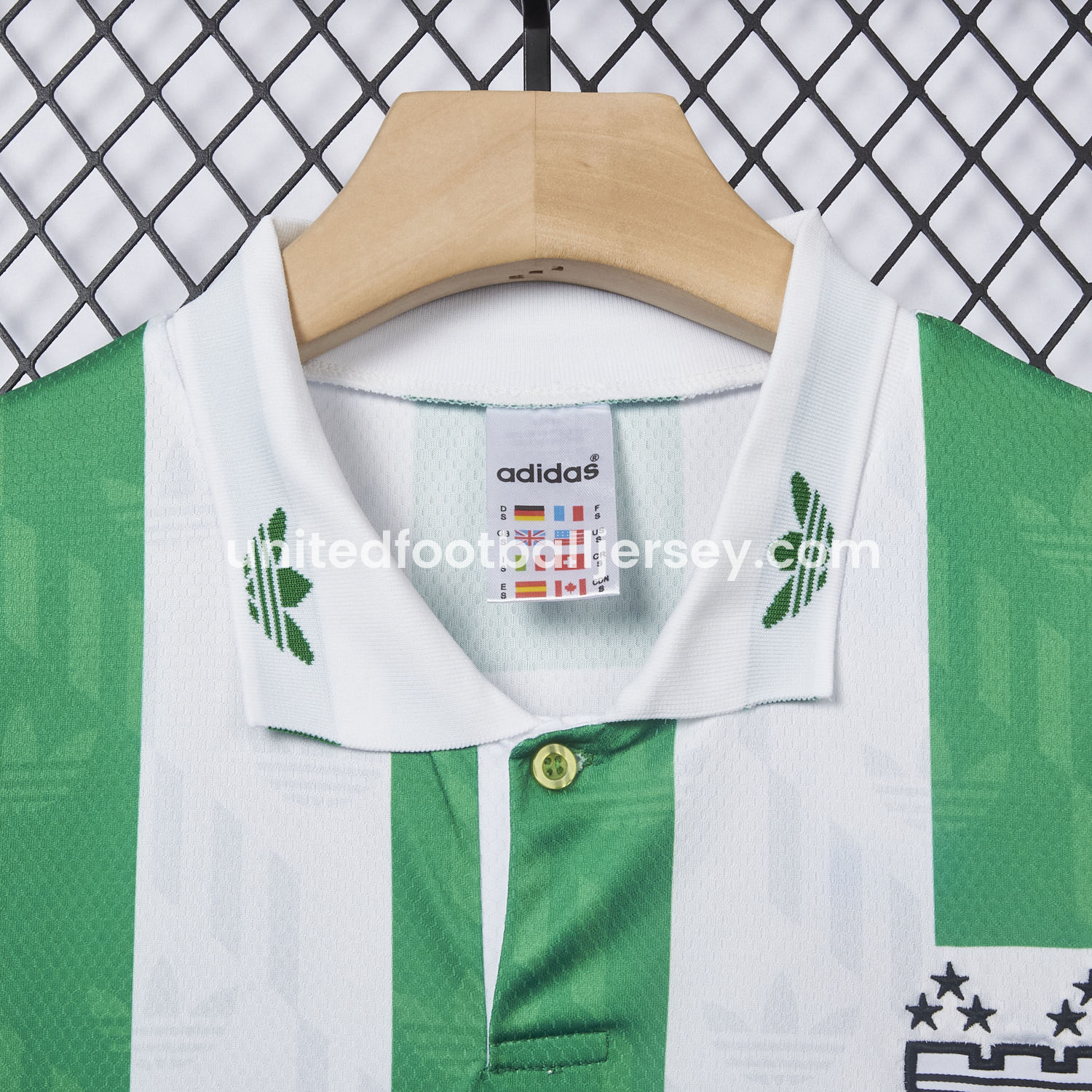 unitedfutballjersey-Retro Atlético Nacional 1996-97 Home Jersey