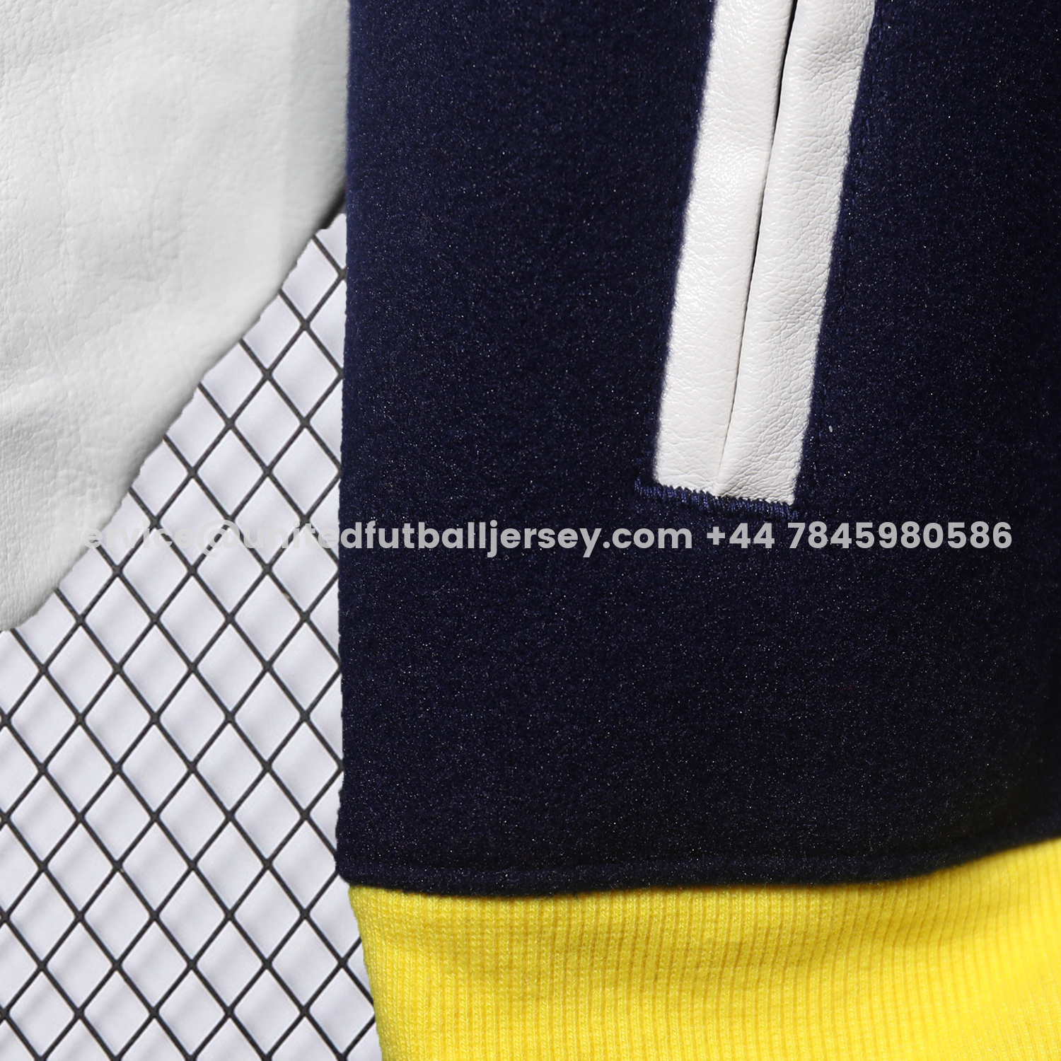 unitedfutballjersey-Real Madrid 25-26 Warm Windbreaker Jacket - Dark Blue And White