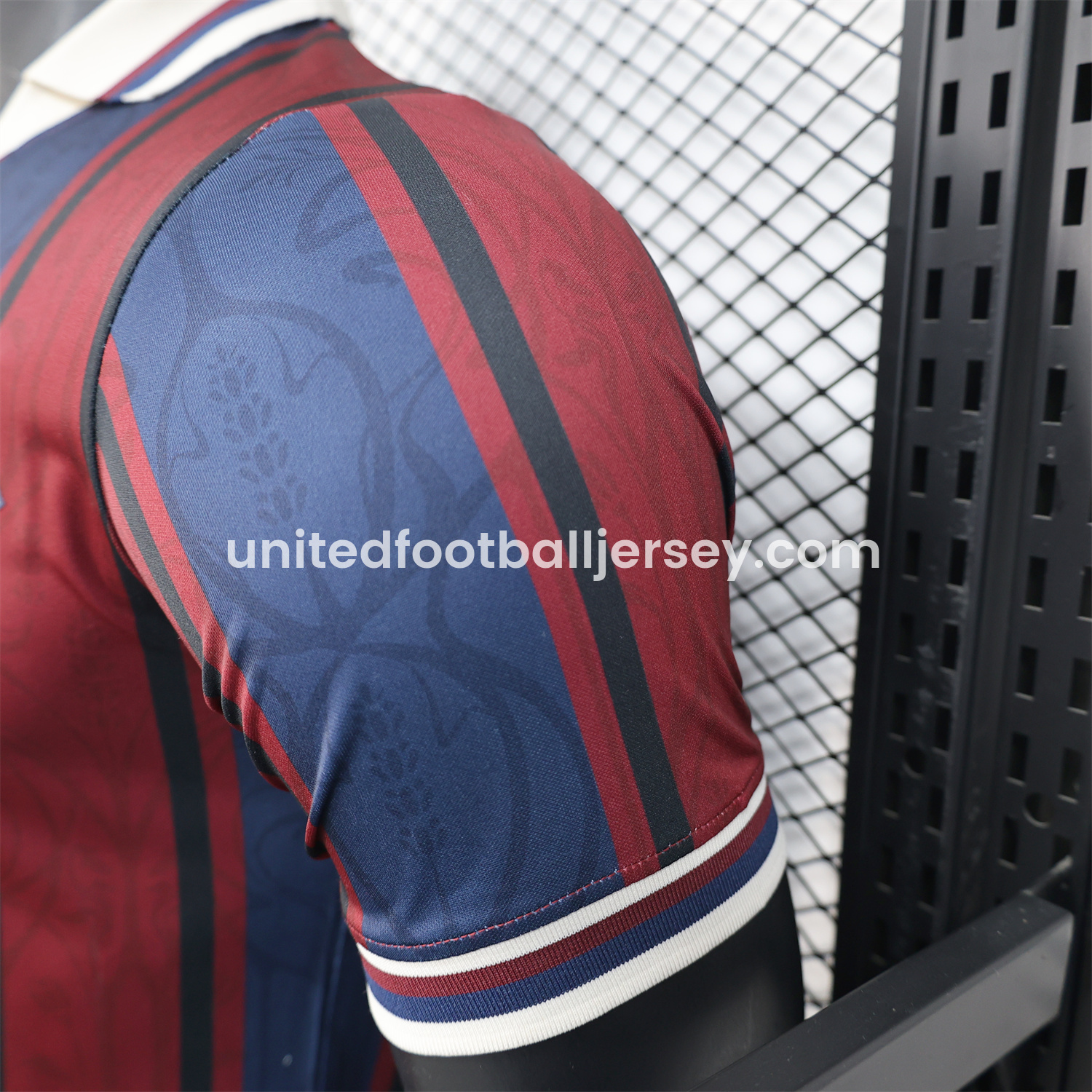 unitedfutballjersey-Barcelona 25-26 125th Anniversary Retro Style Jersey - Player Version