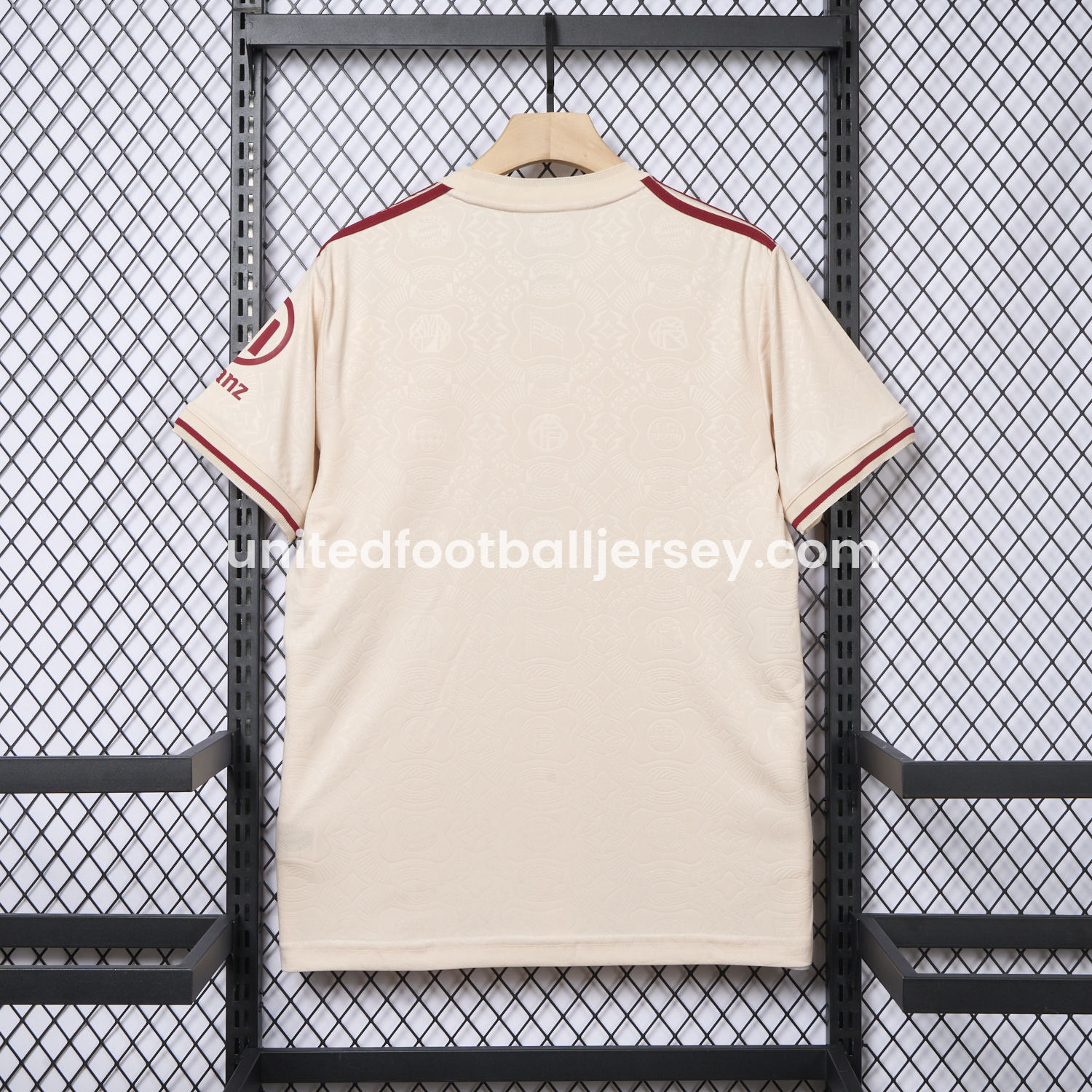 unitedfutballjersey-Bayern Munich 2025 Apricot 125th Anniversary Jersey - Fans Version