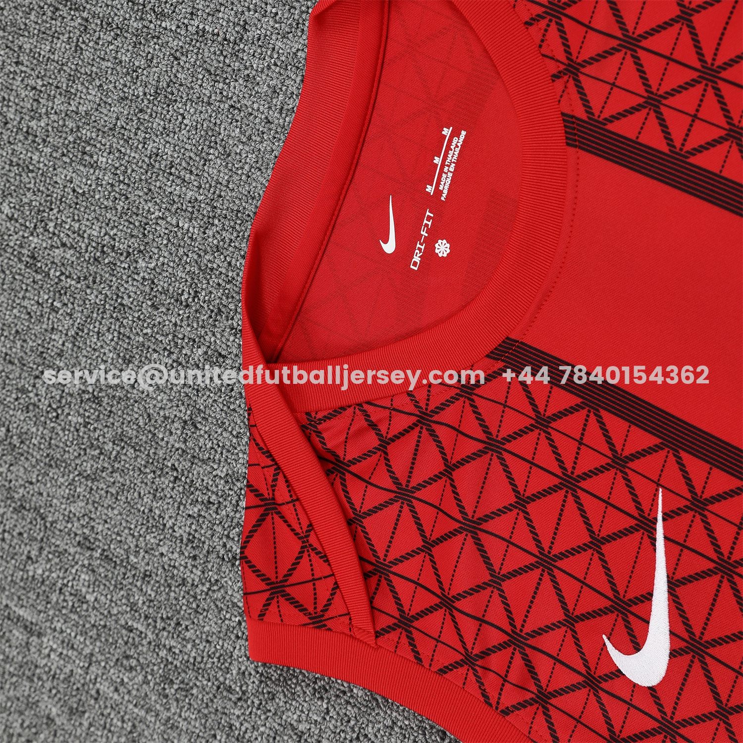 unitedfutballjersey-Paris Saint-Germain PSG 25-26 Vest Training Set - Red Vest & Deep Blue Shorts