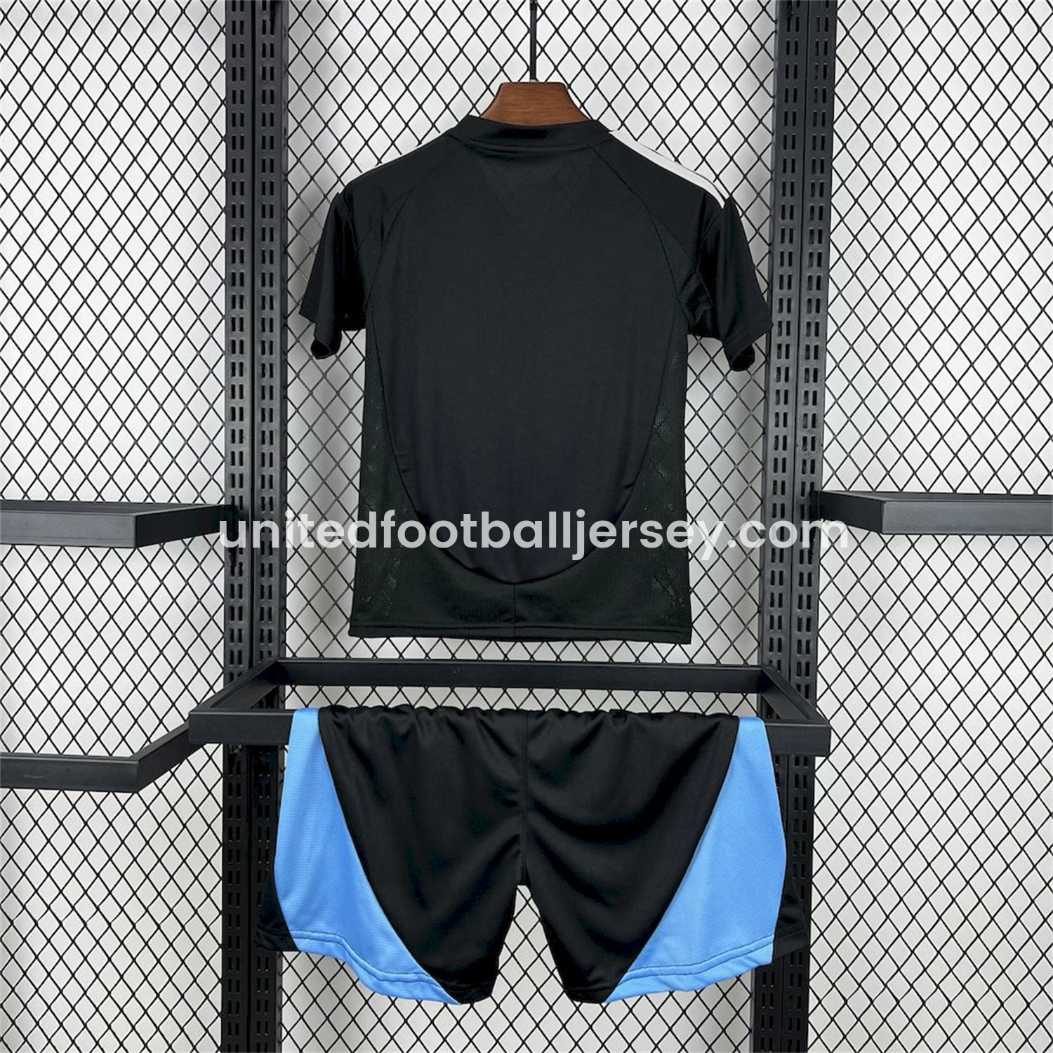 unitedfutballjersey-Charlotte 2025 Away Kids Kit