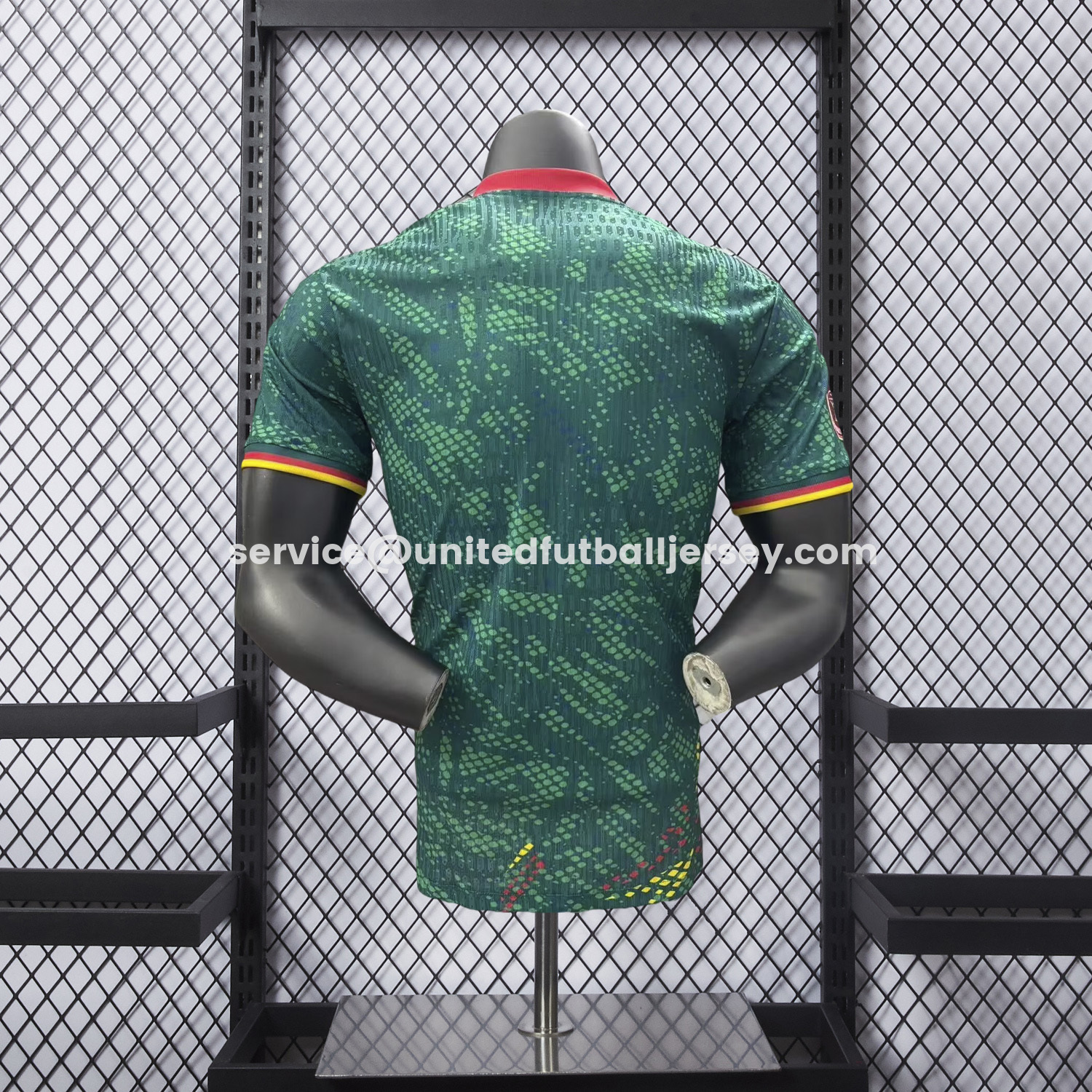 unitedfutballjersey-Cameroon 2026 Home Green Jersey - Player Version