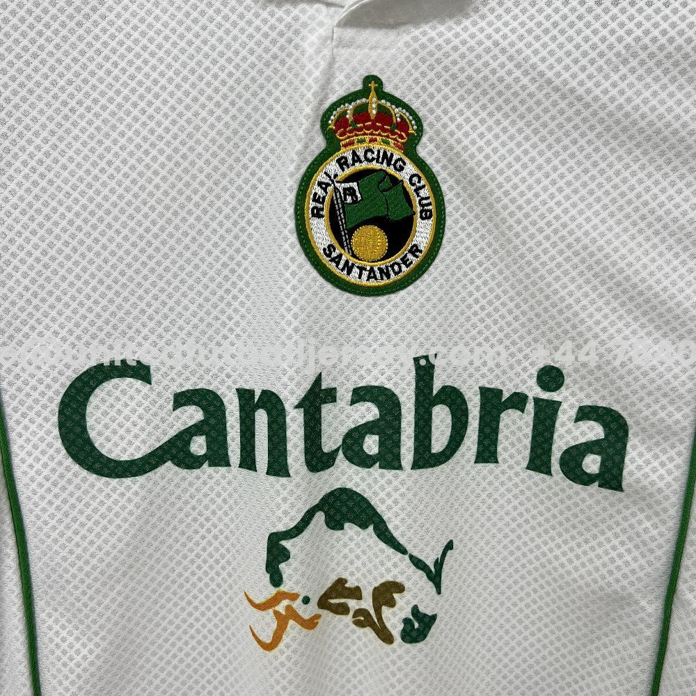 unitedfutballjersey-Retro Racing de Santander 1998-99 Home Jersey