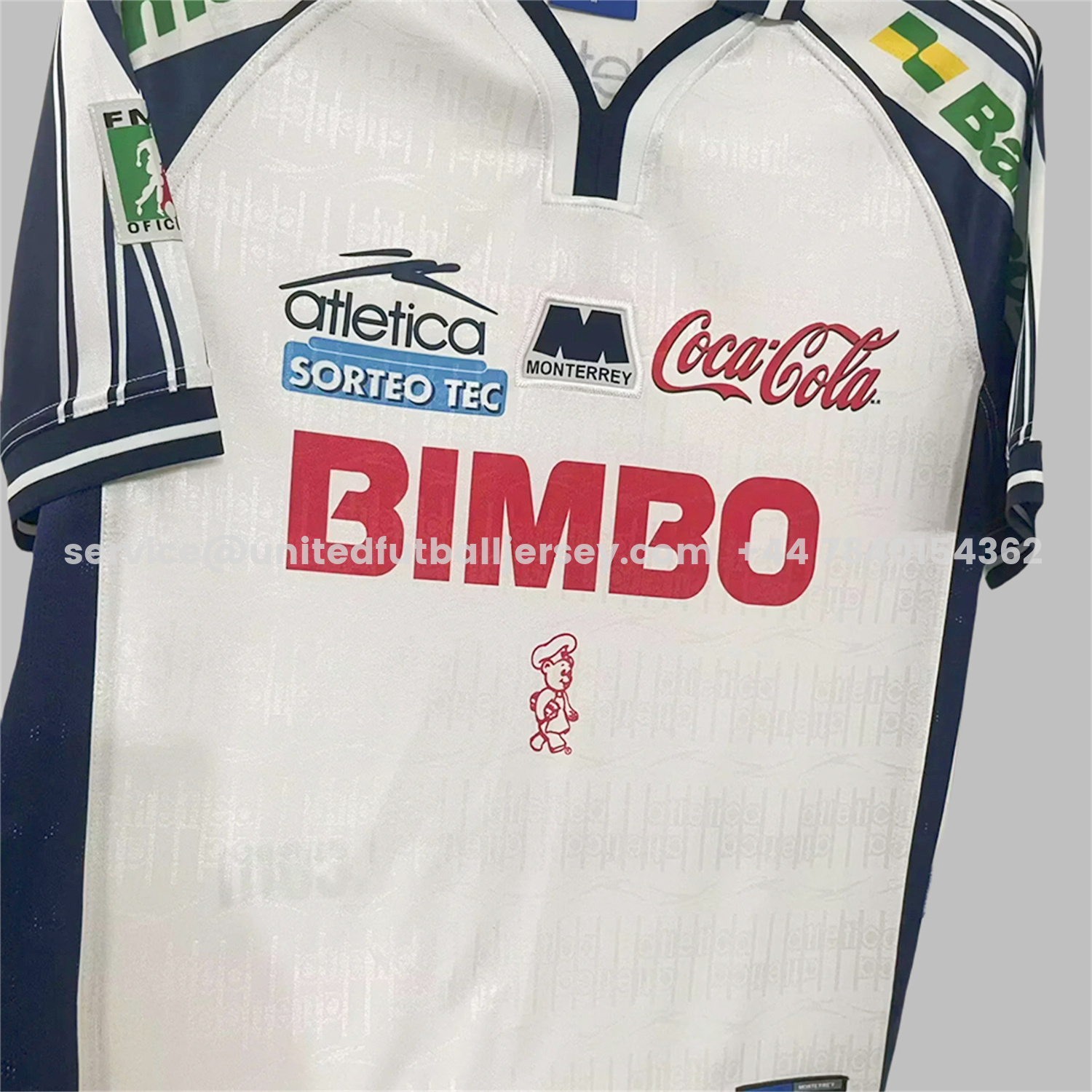 unitedfutballjersey-Retro Rayados Monterrey 1999-00 Away Jersey