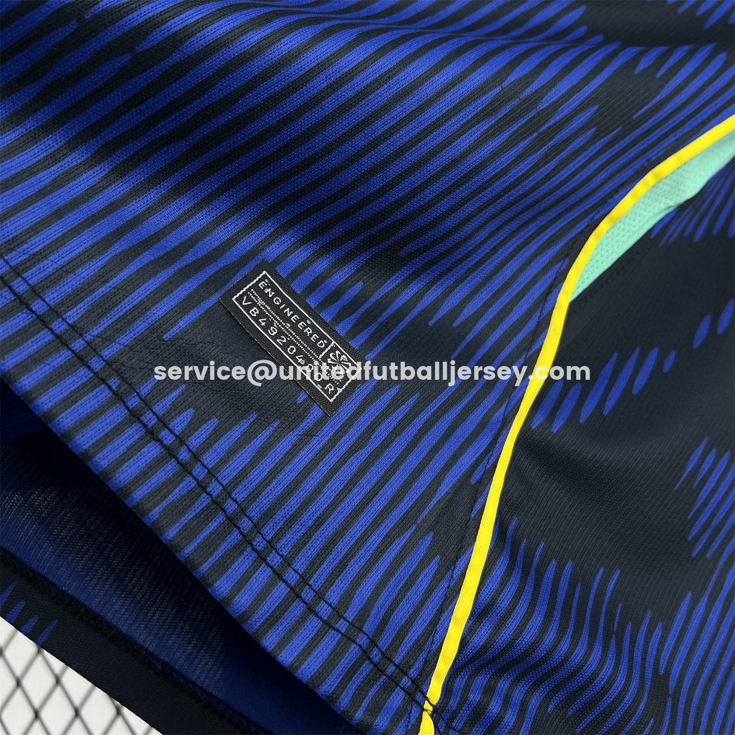 unitedfutballjersey-Brazil 2026 Away Blue Jersey - Fans Version