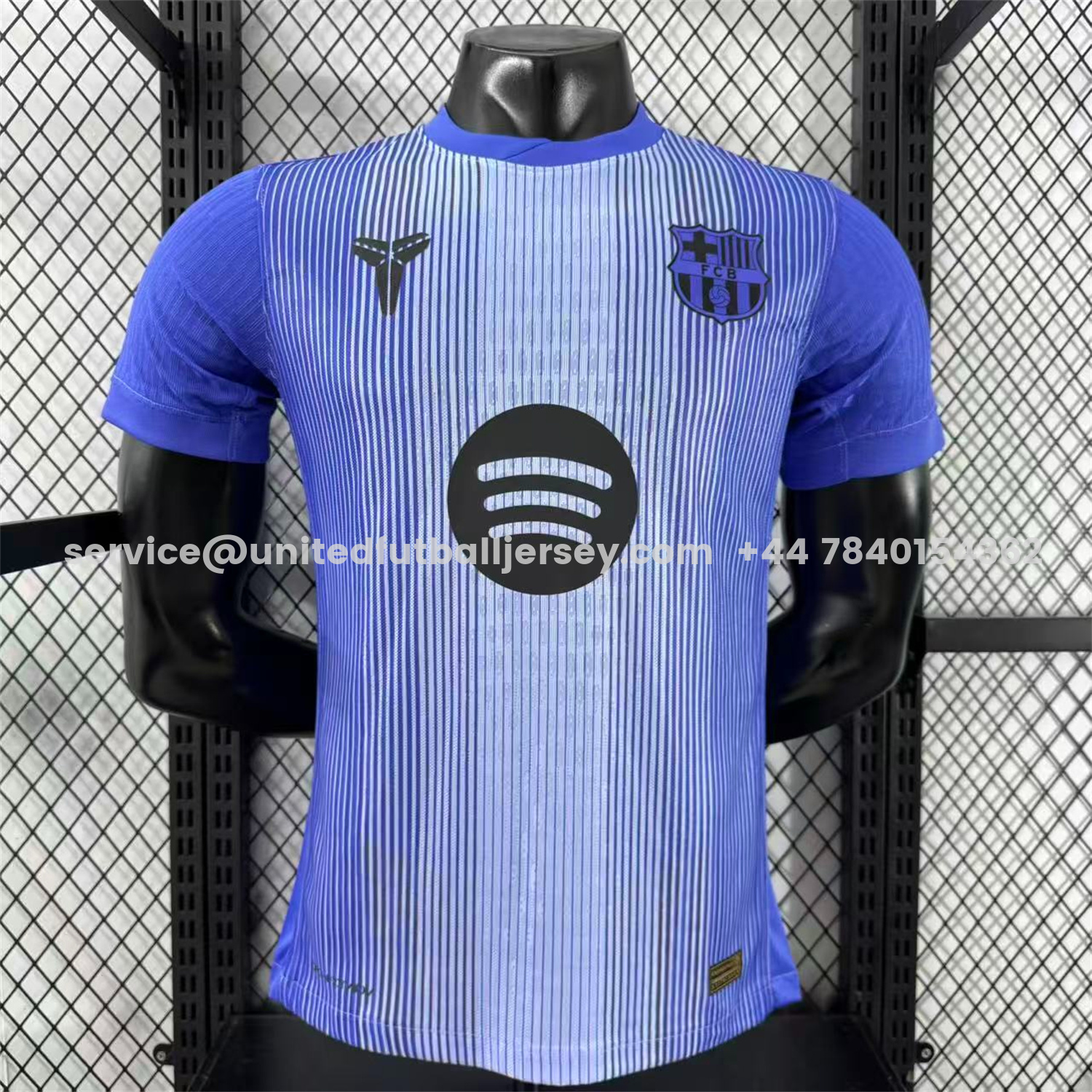 unitedfutballjersey-Barcelona 25-26 Purple Gradient Pre-Match Training Jersey - Player Version