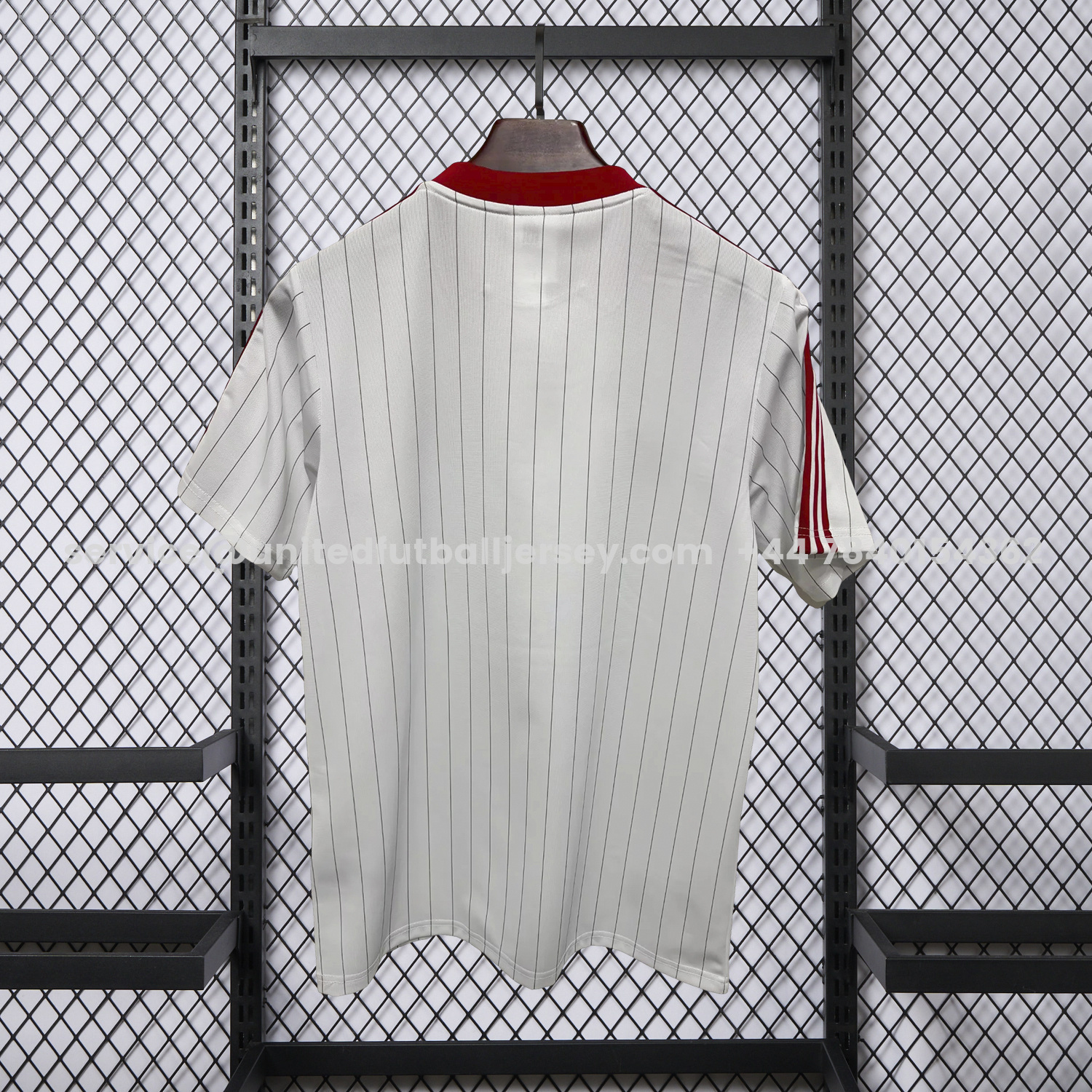 unitedfutballjersey-Manchester United 25-26 Trefoil White Travel Jersey - Fans Version