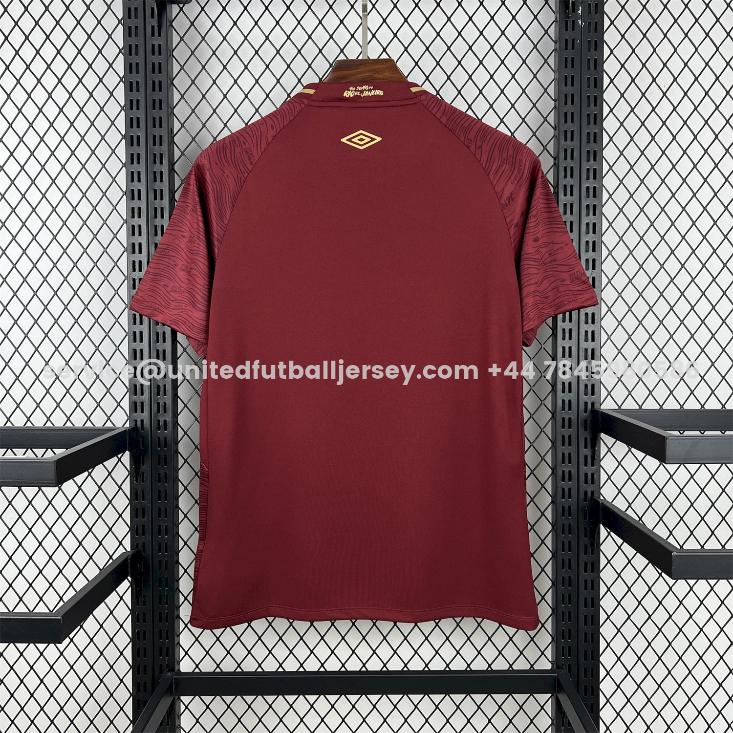 unitedfutballjersey-Fluminense 25-26 Third Red Jersey - Fans Version