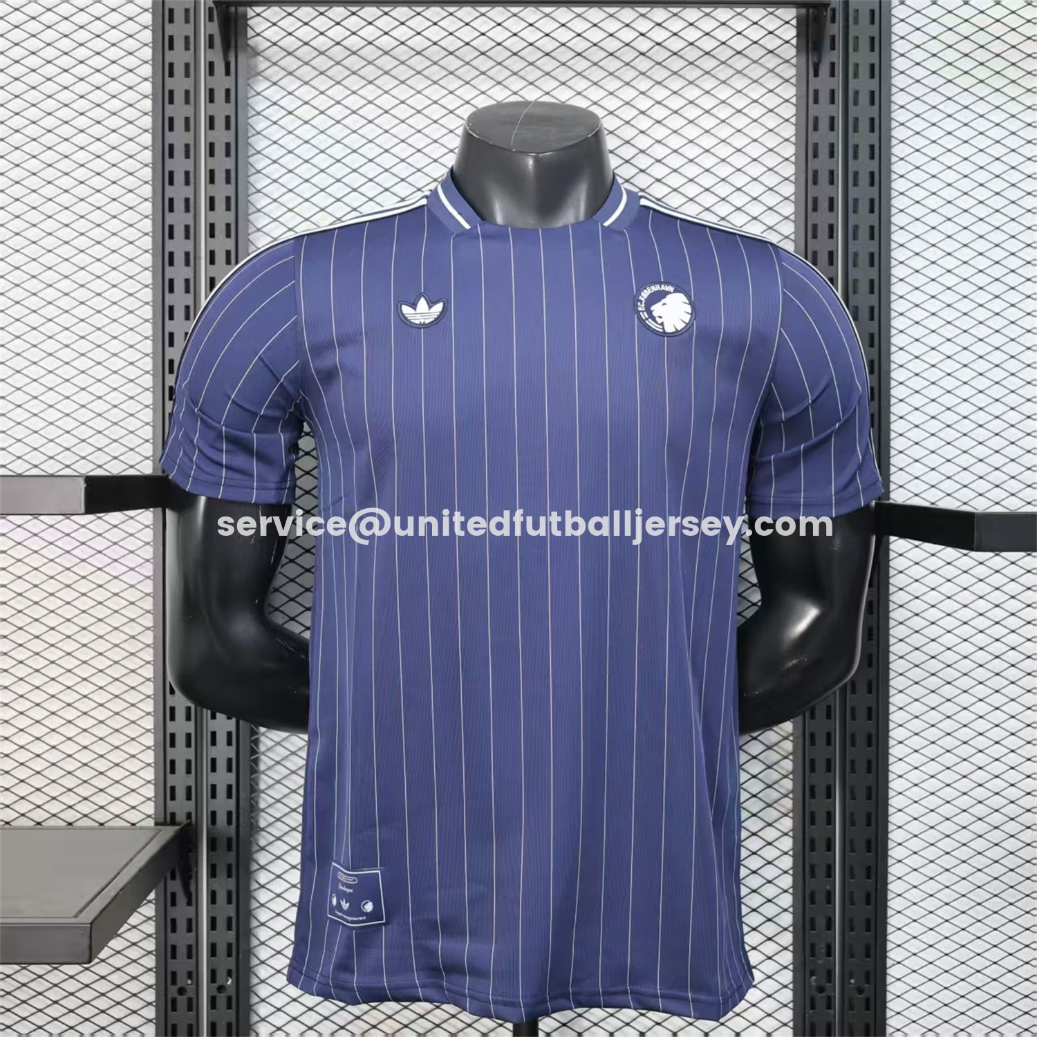 unitedfutballjersey-Newcastle United 25-26 Icon Range Travel Special Edition Deep Blue Jersey - Player Version