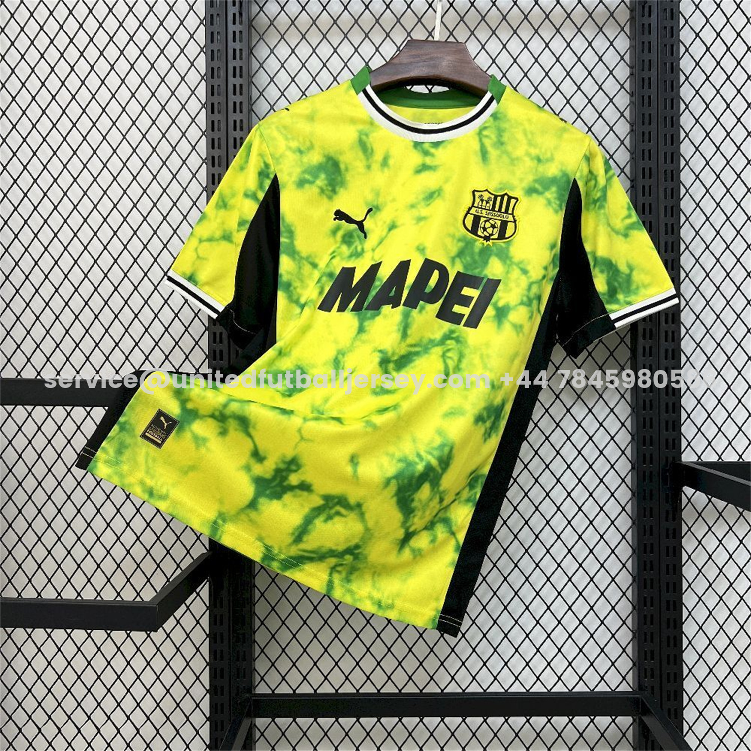 unitedfutballjersey-Sassuolo 25-26 Third Jersey - Fans Version