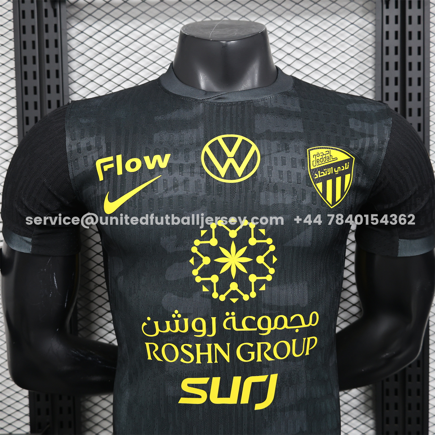 unitedfutballjersey-Al Ittihad Jeddah United 25-26 Third Jersey With Chest Sponsor - Player Version
