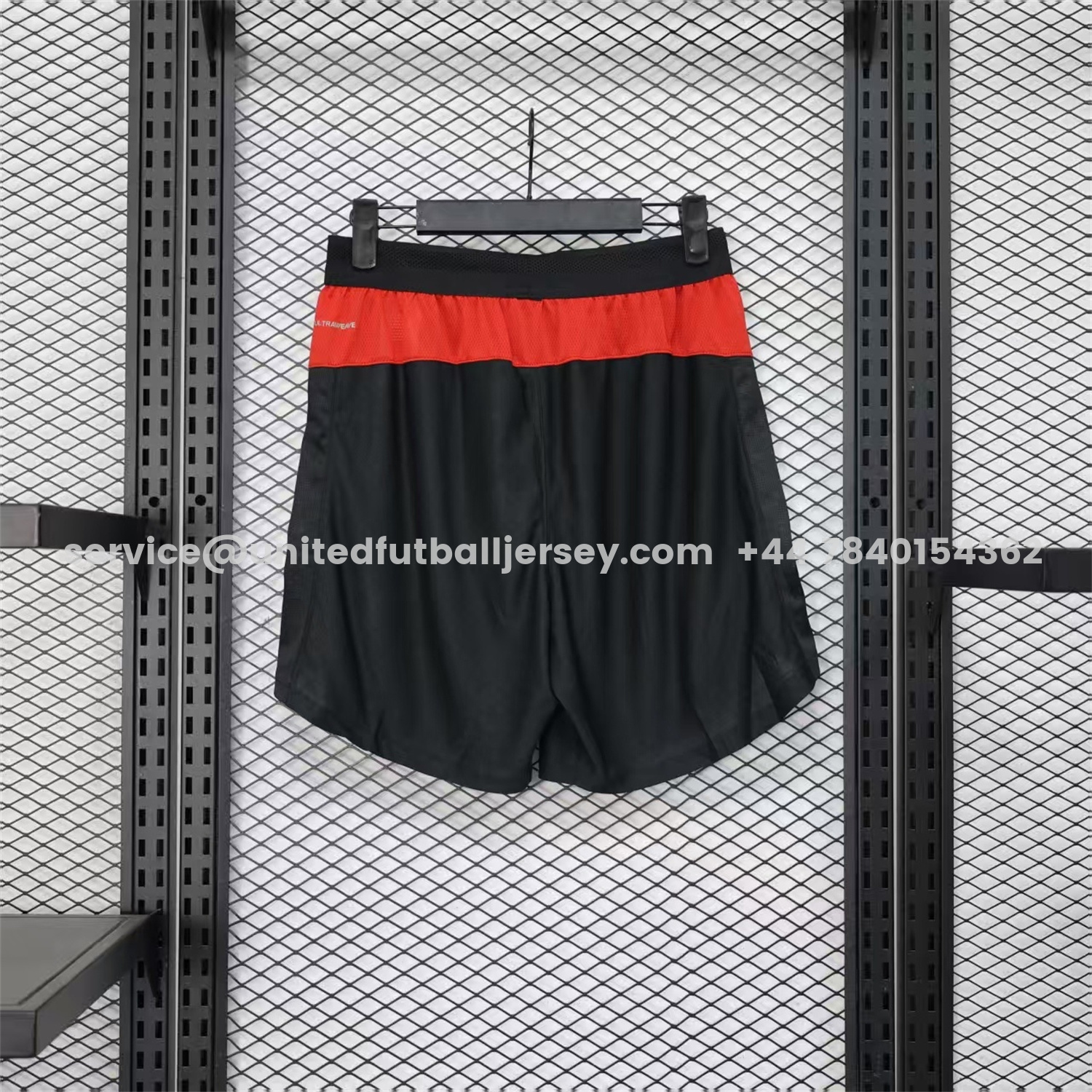 unitedfutballjersey-AC Milan 25-26 Home Black Shorts - Player Version