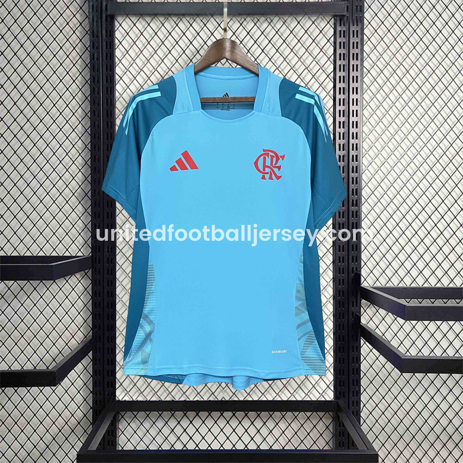 unitedfutballjersey-Flamengo 25-26 Blue Training Jersey - Fans Version