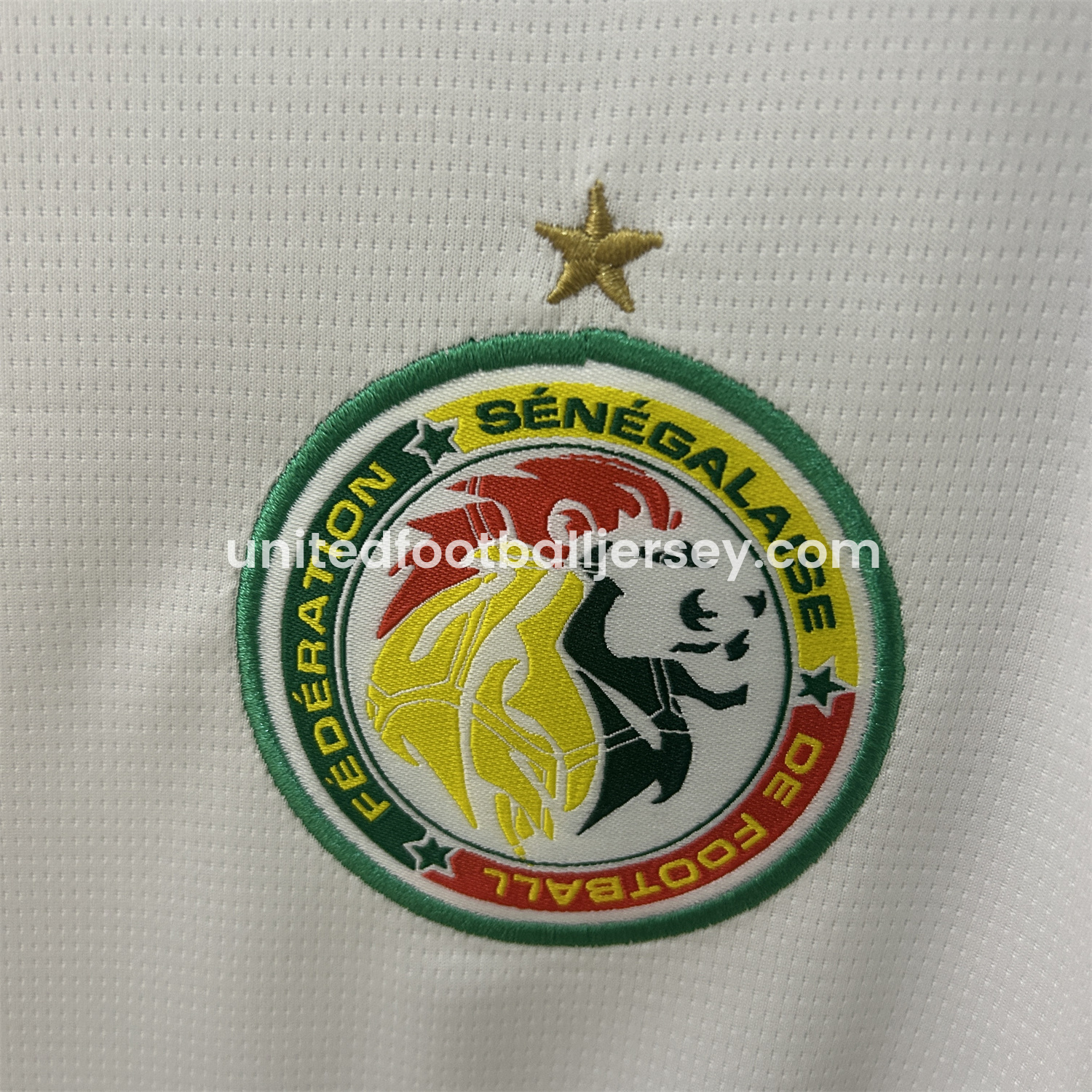 unitedfutballjersey-Senegal 24-25 Home White Jersey - Fans Version