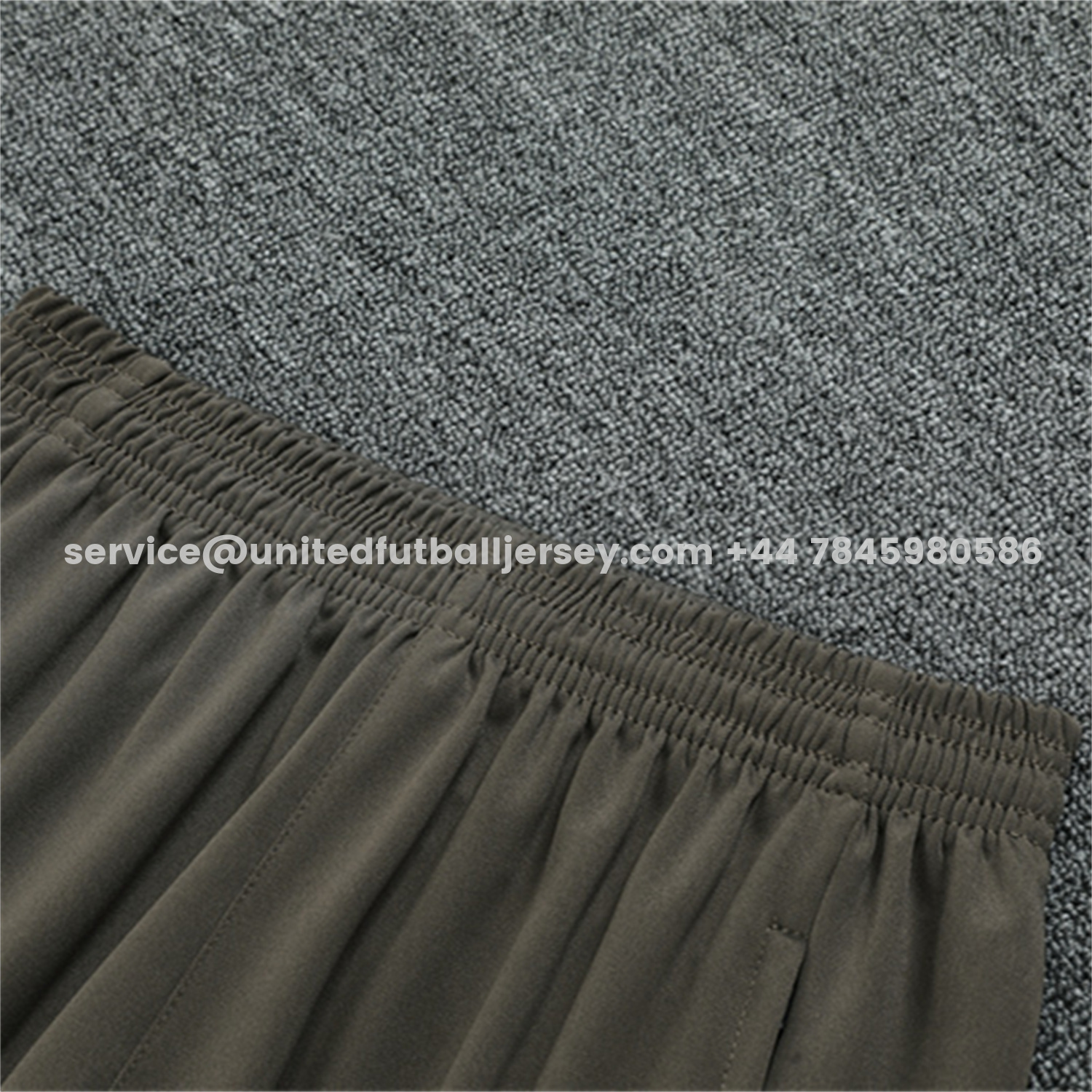 unitedfutballjersey-Real Madrid 25-26 Long Sleeve Training Set - Player Version - Khaki Top and Khaki Pants