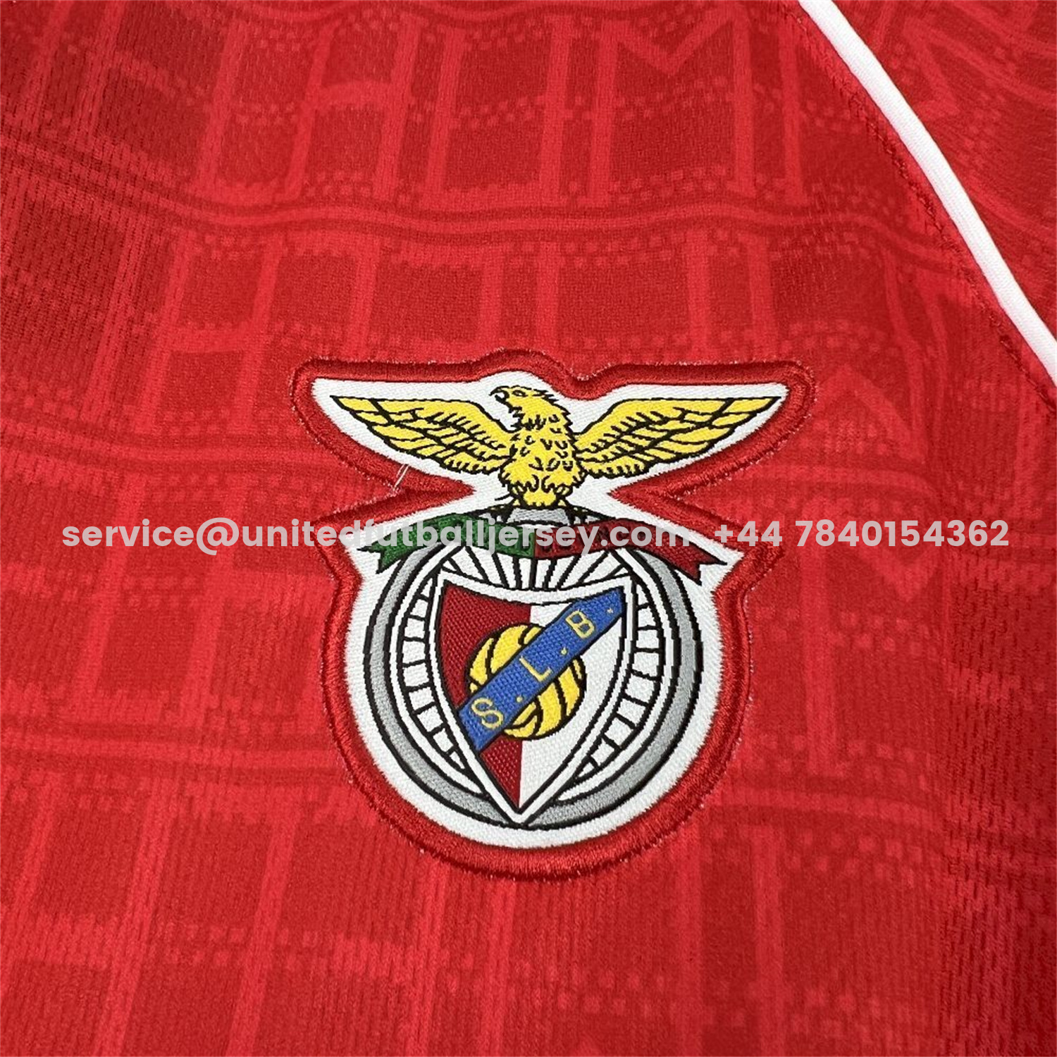unitedfutballjersey-Retro Benfica 1990-91 Home Jersey