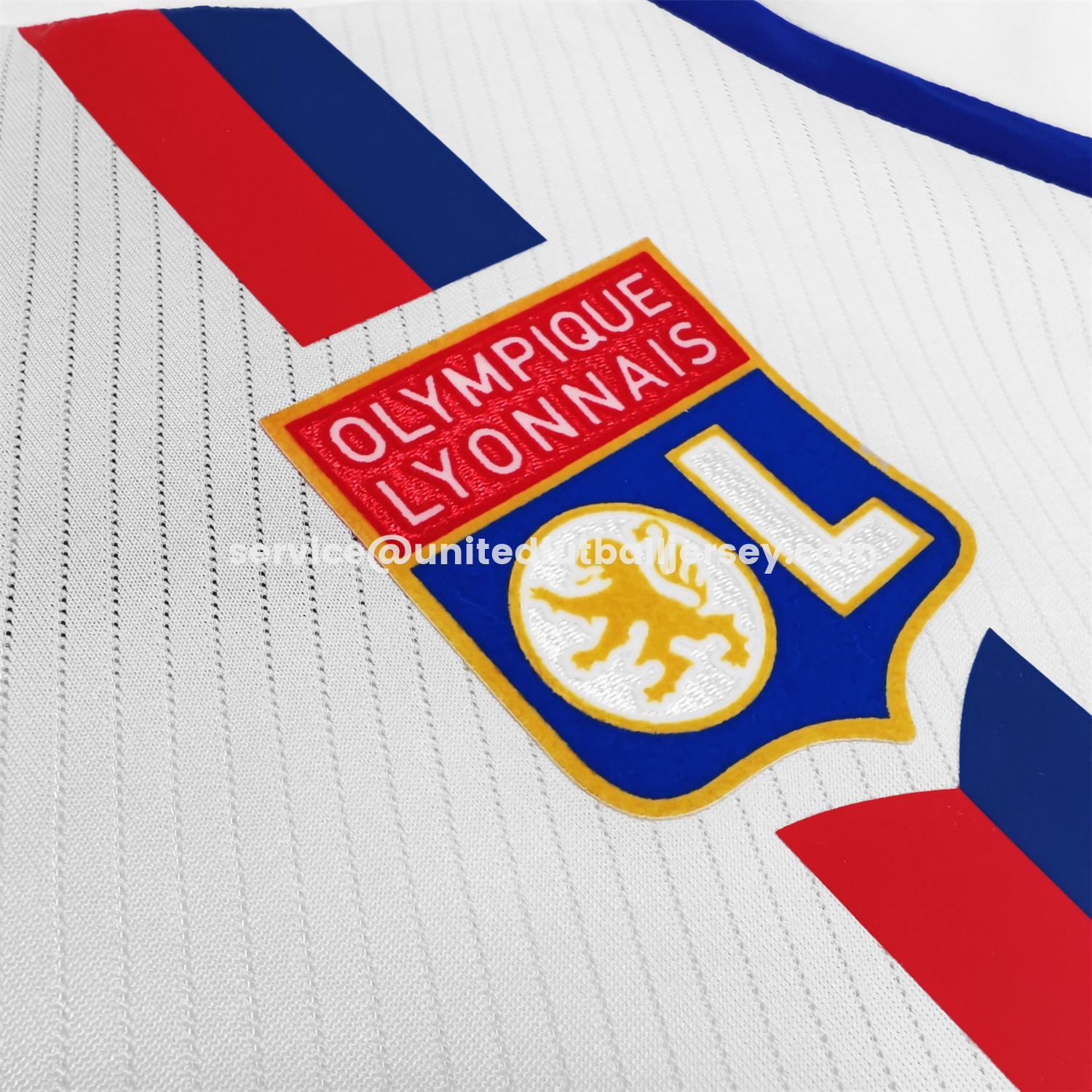 unitedfutballjersey-Retro Lyon 2008-09 Home Jersey