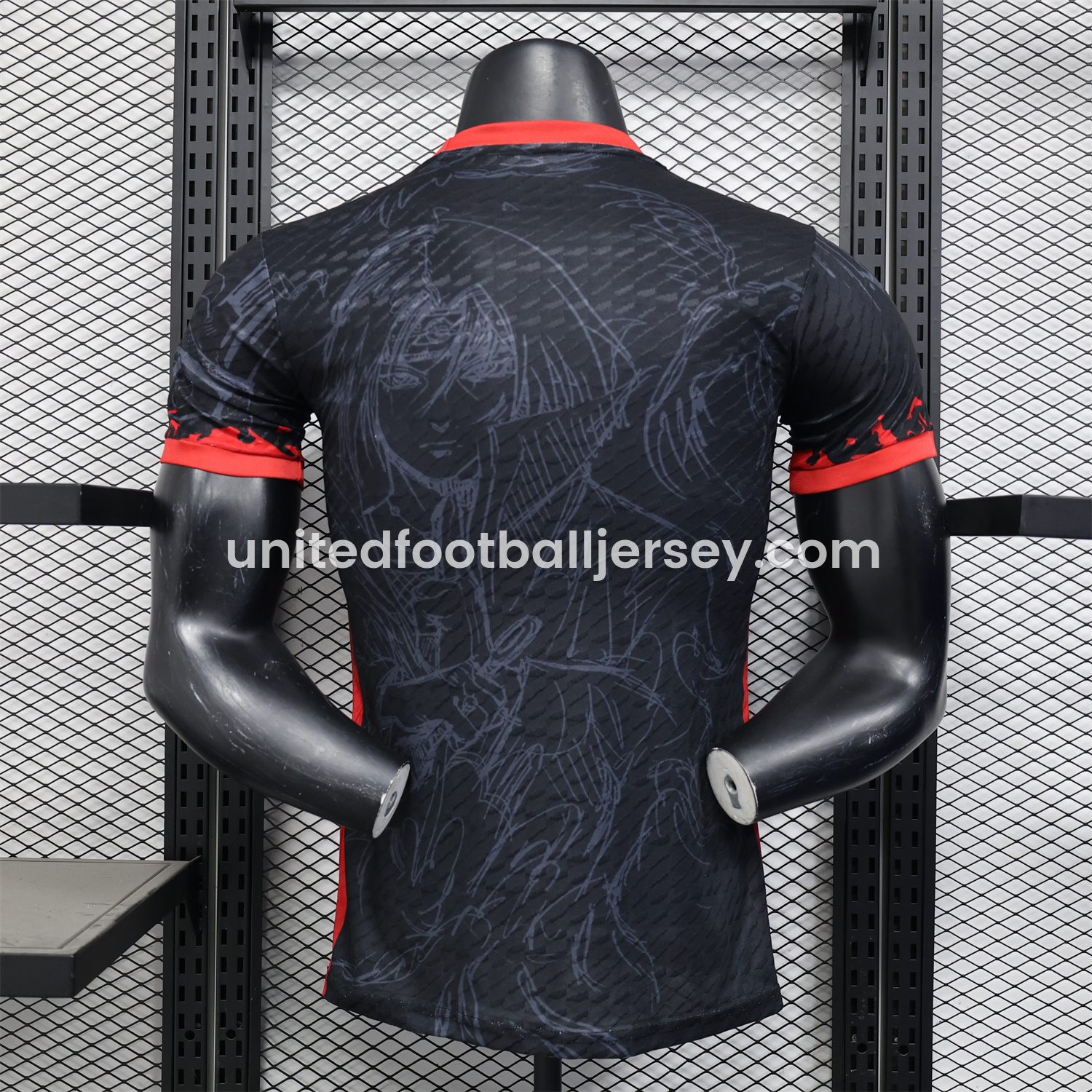 unitedfutballjersey-Japan 25-26 Uchiha Itachi Amaterasu Special Edition Jersey - Player Version