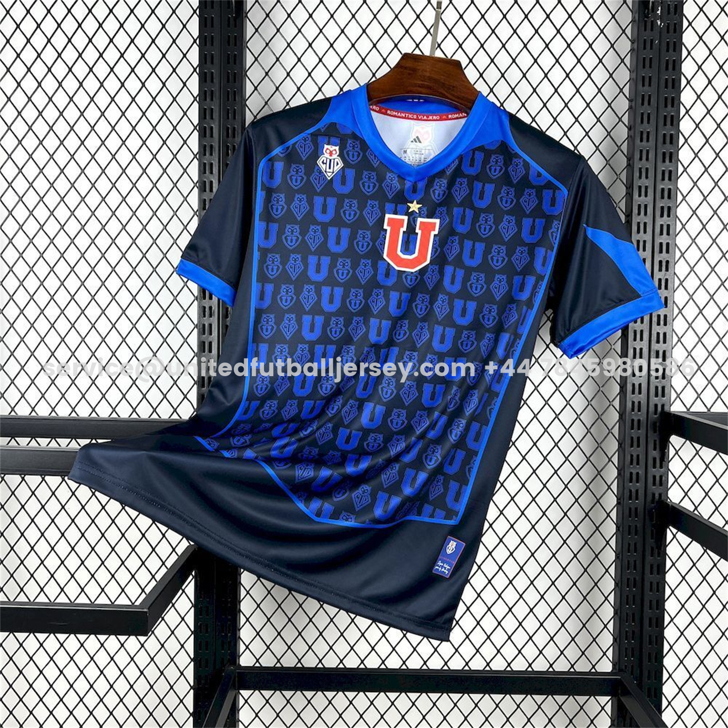 unitedfutballjersey-Universidad de Chile 25-26 Deep Blue Special Jersey - Fans Version