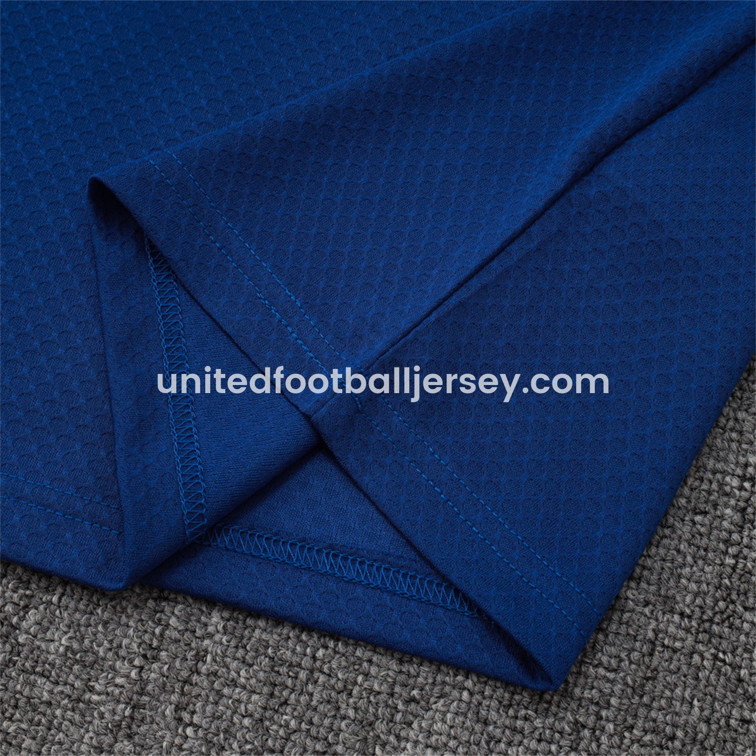 unitedfutballjersey-Arsenal 25-26 Throwback Trefoil Short-Sleeve Training Set - Royal Blue Top and Shorts