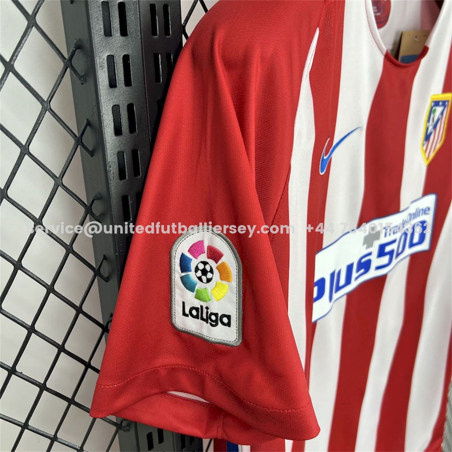 unitedfutballjersey-Retro Atletico Madrid 2016-17 Home Jersey