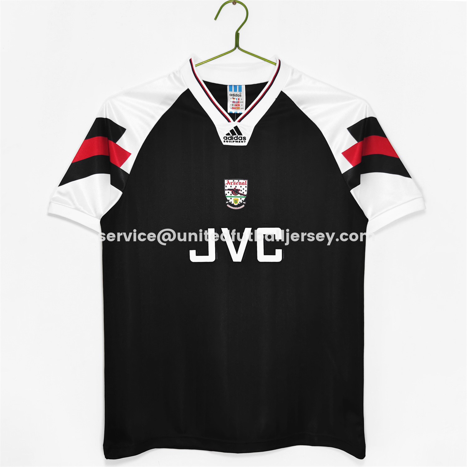unitedfutballjersey-Retro Arsenal 92-94 Black Special Jersey