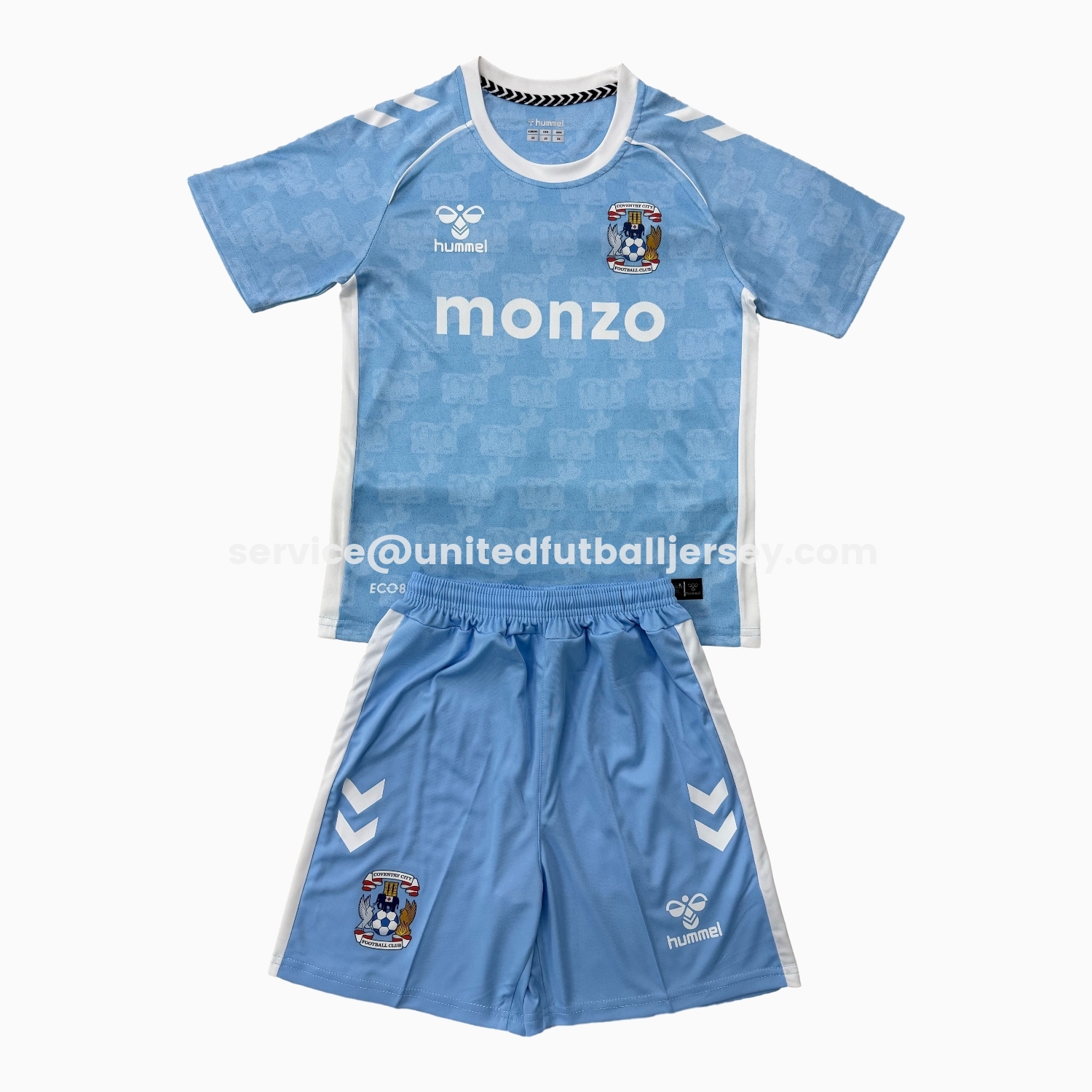 unitedfutballjersey-Coventry City 25-26 Home Kids Kit
