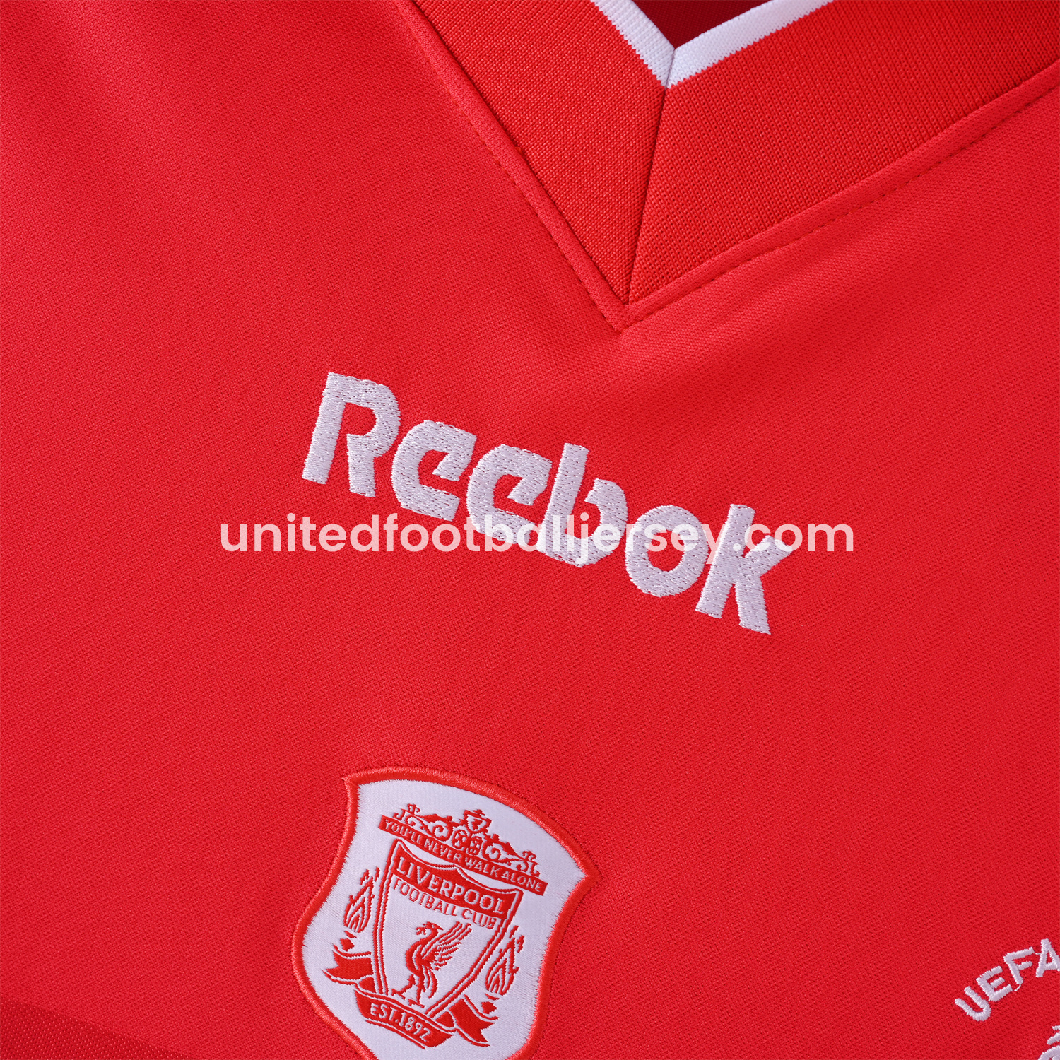 unitedfutballjersey-Retro Liver.pool 2000-01 Home Jersey