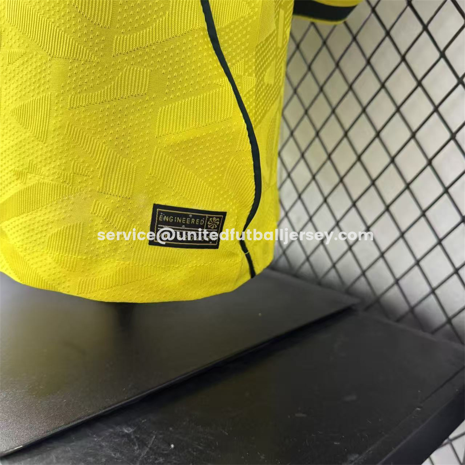 unitedfutballjersey-Brazil 2026 Home Long Sleeves Jersey - Player Version