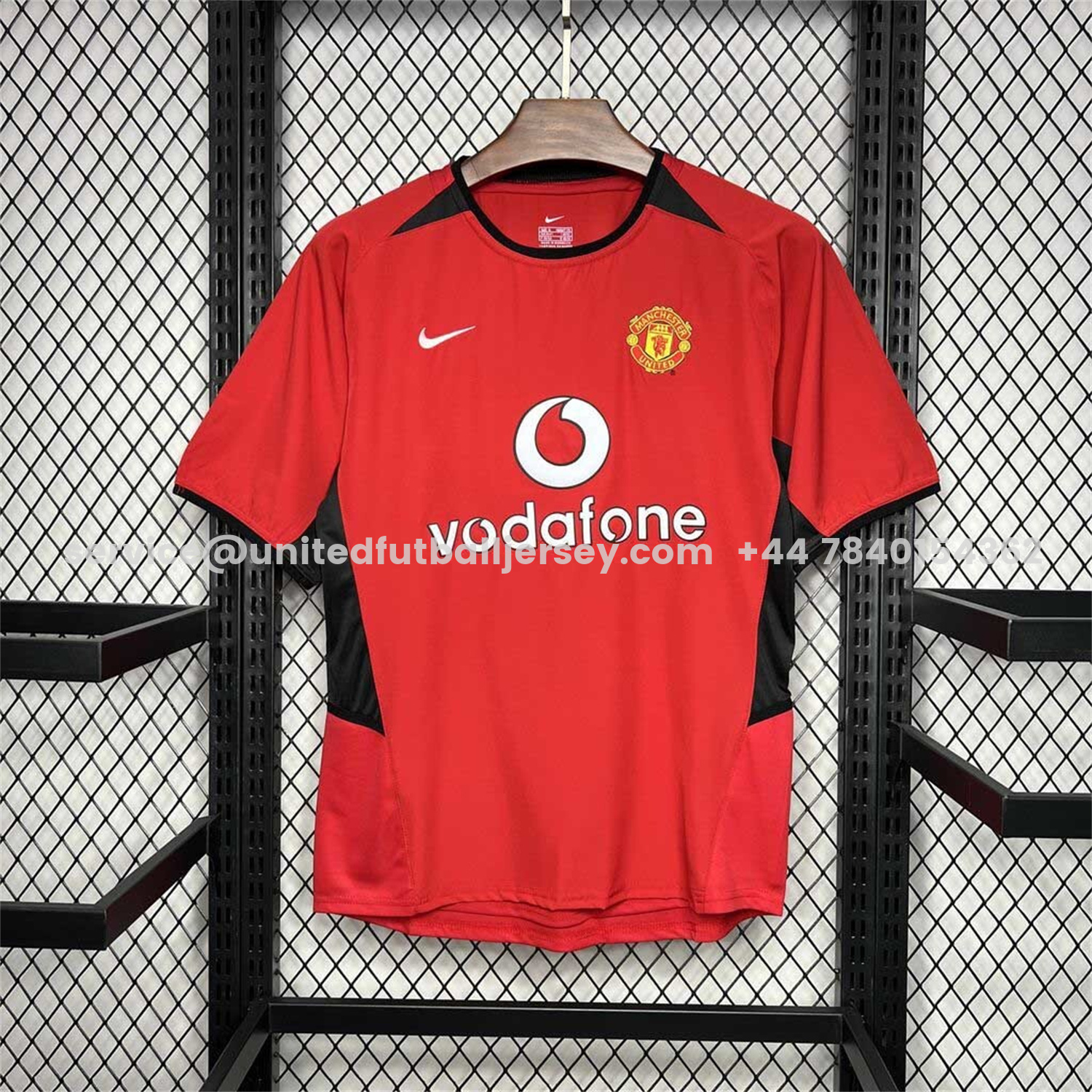 unitedfutballjersey-Retro Manchester United 03-04 Home Jersey