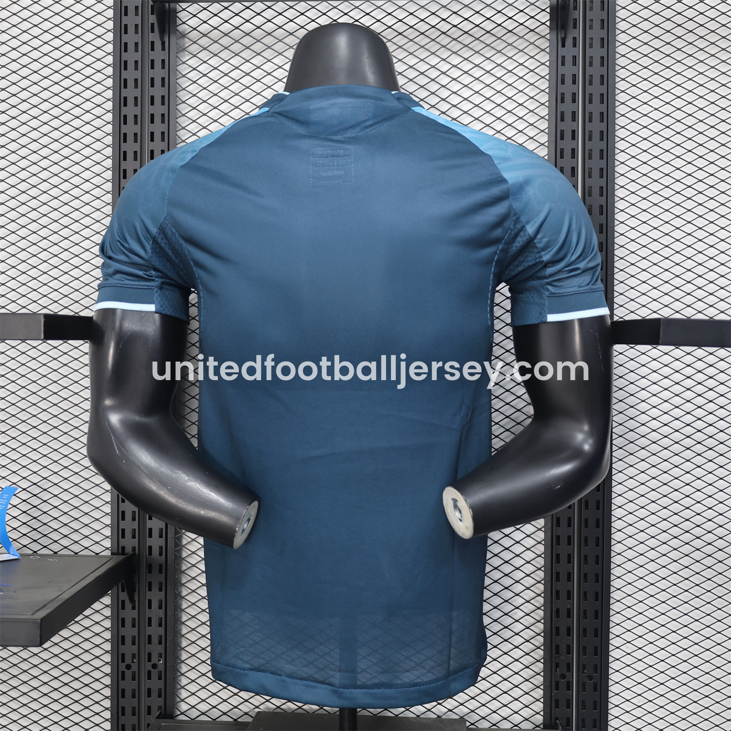 unitedfutballjersey-Real Madrid 25-26 Blue Gradient Jersey with RMFC Pattern - Player Version
