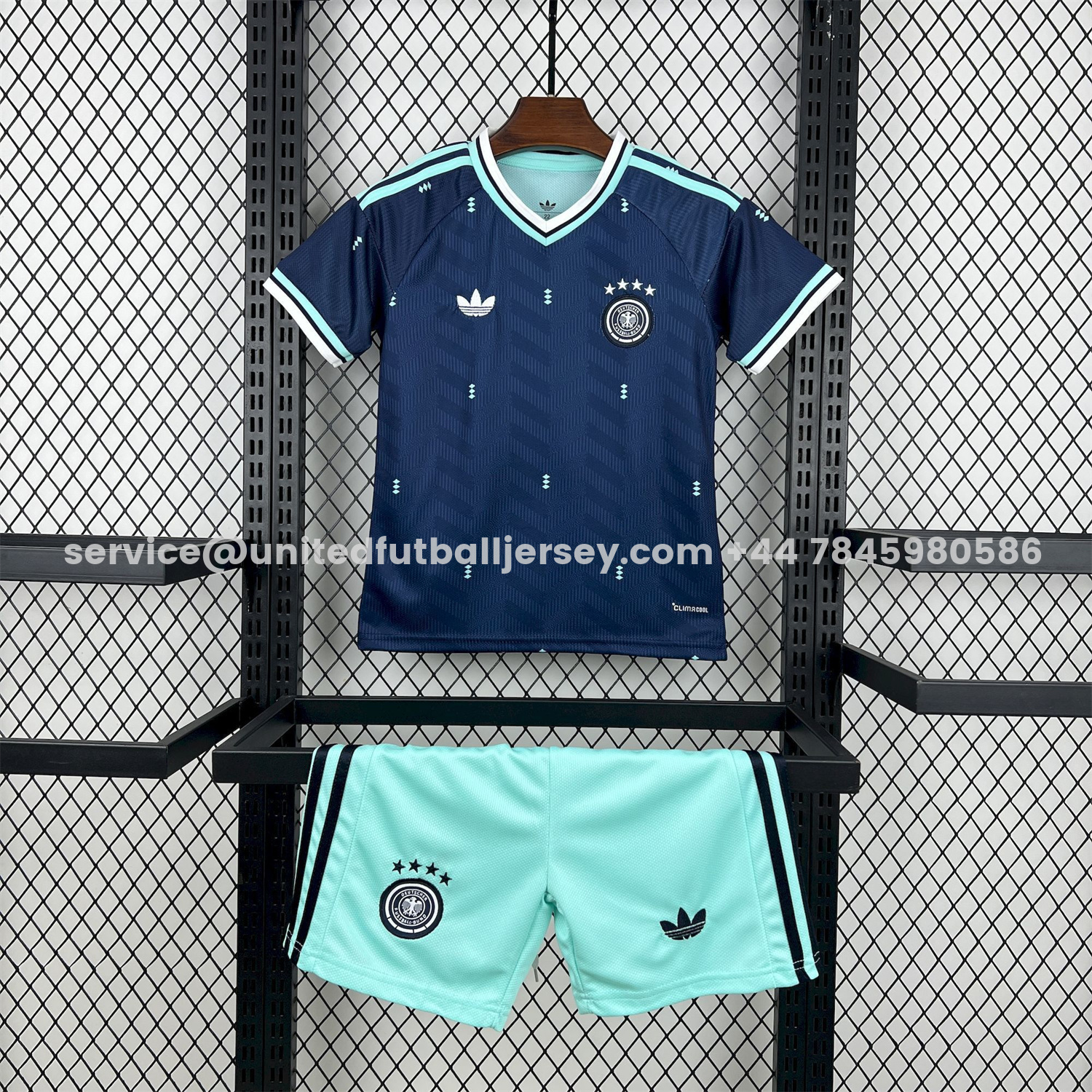 unitedfutballjersey-Germany 2026 Away Kids Kit