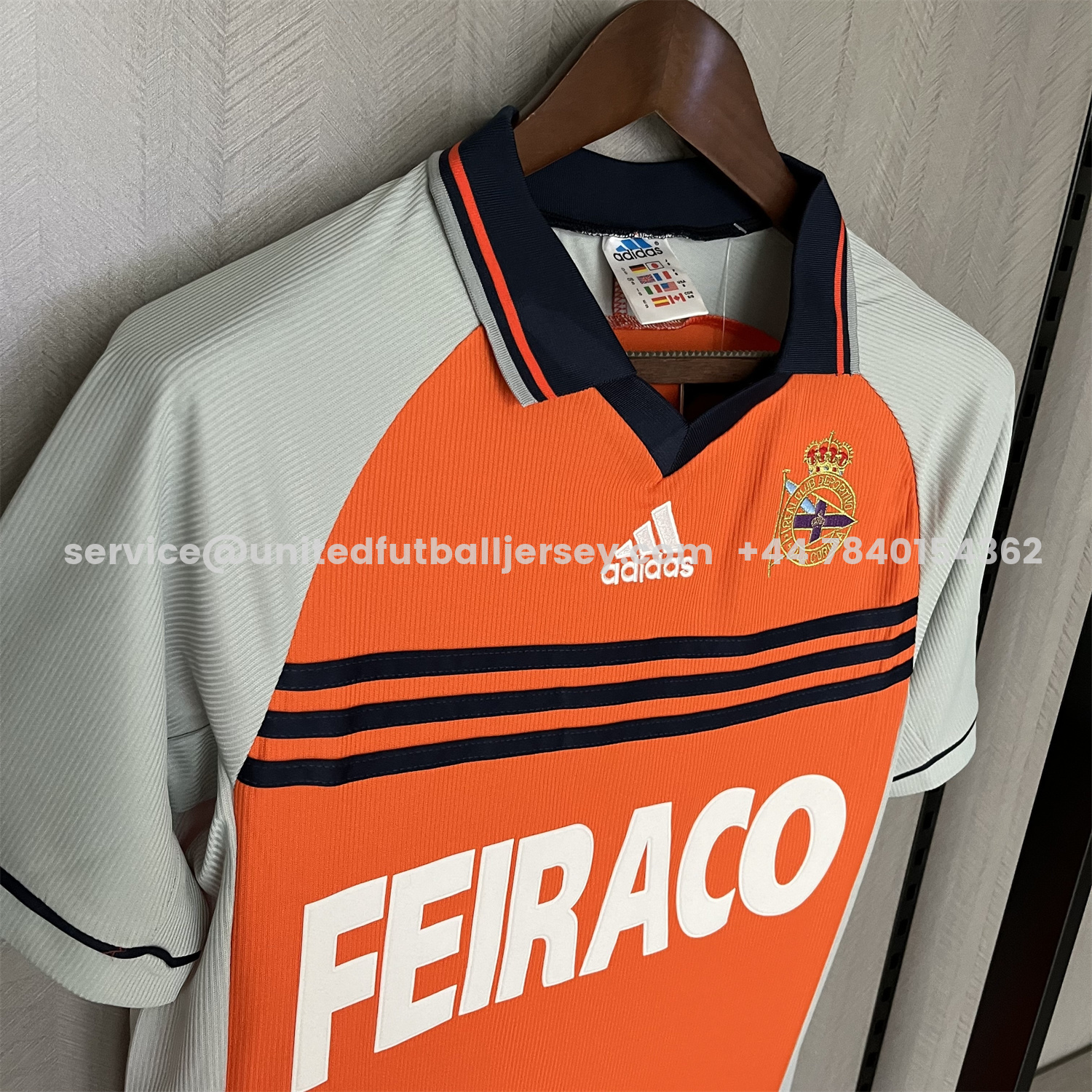 unitedfutballjersey-Retro Deportivo de La Coruña 1998-99 Third Jersey