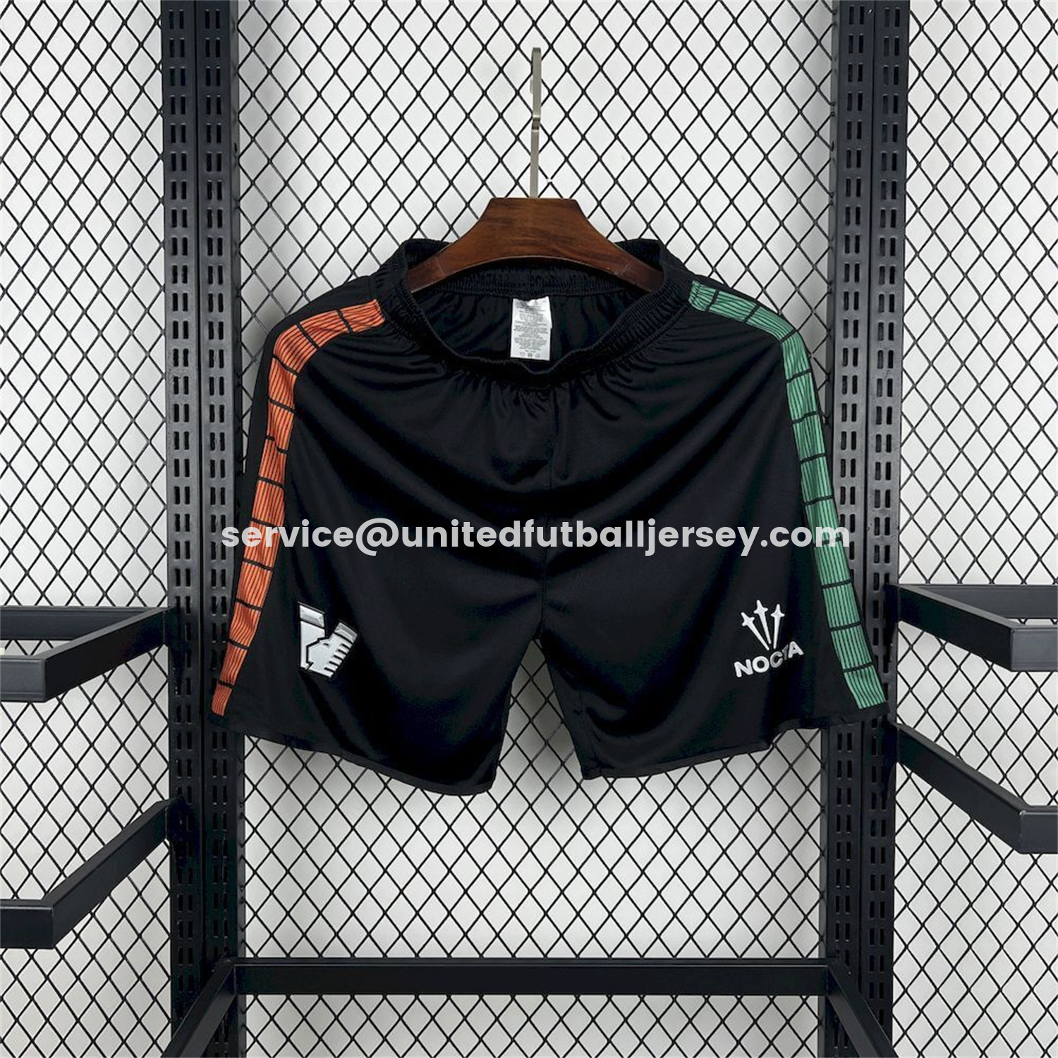 unitedfutballjersey-Venezia 2026 Home Black Shorts - Fans Version