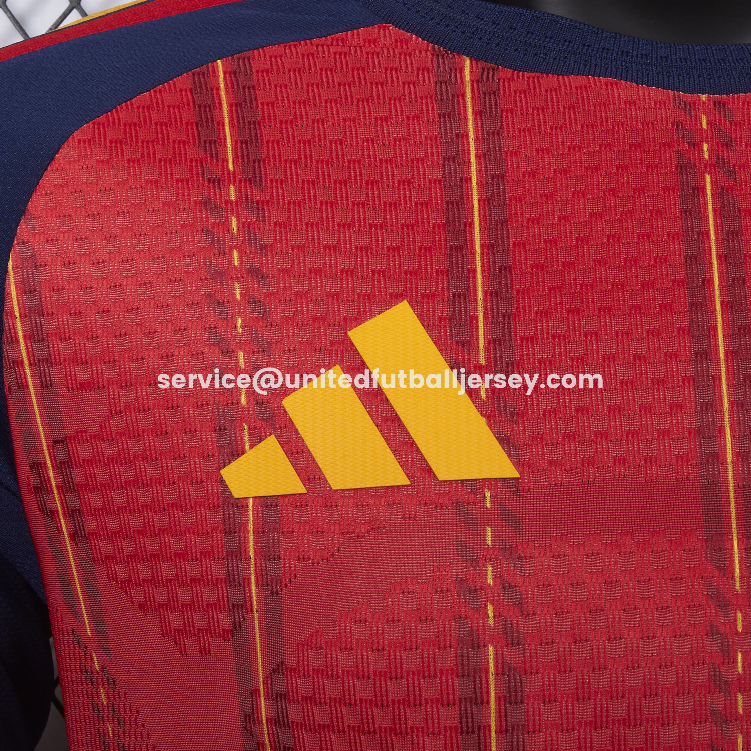 unitedfutballjersey-Spain 2026 Home Long Sleeves Jersey - Player Version