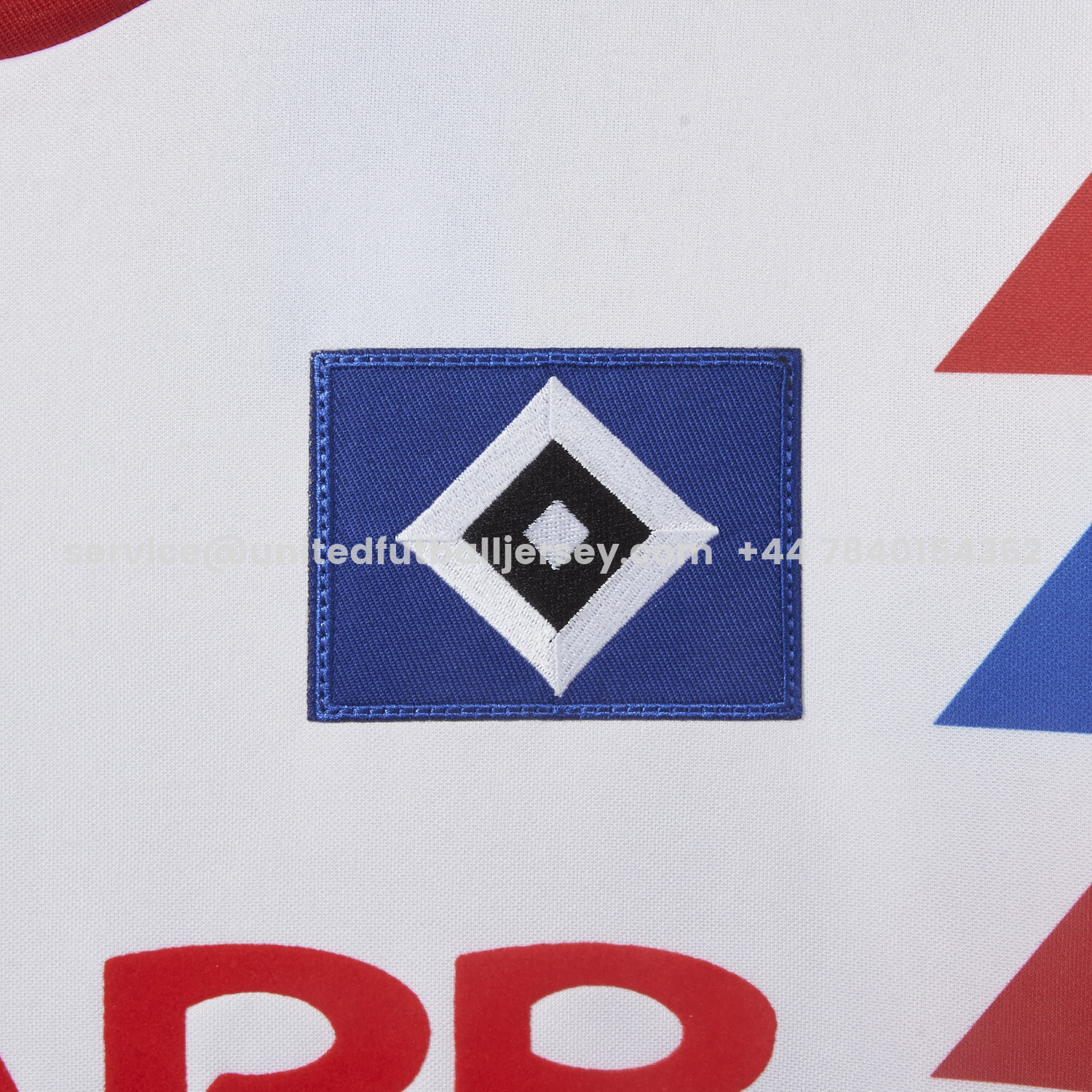 unitedfutballjersey-Retro Hamburger SV 1989-90 Home Jersey