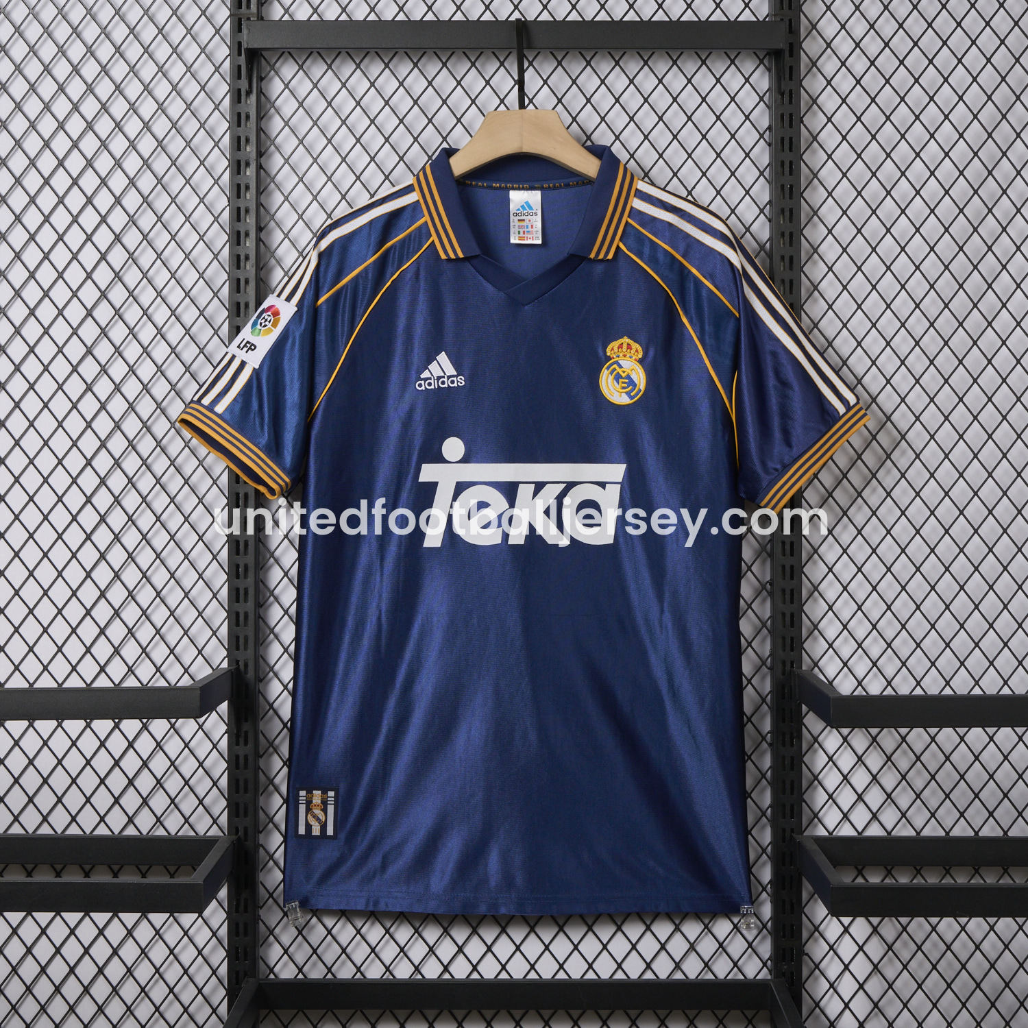 unitedfutballjersey-Retro Real Madrid 1998-99 Third Jersey