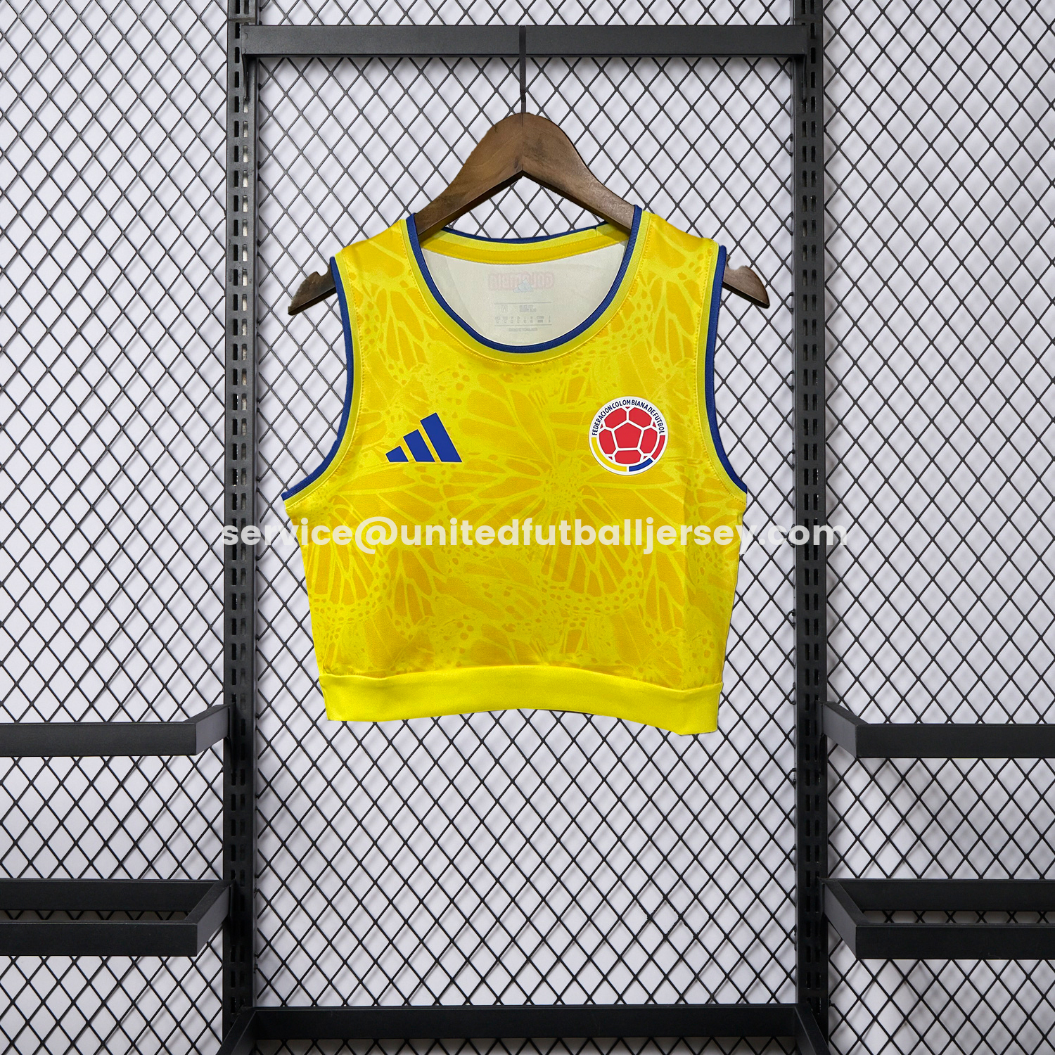 unitedfutballjersey-Women's Colombia 2026 Home Yoga Vest
