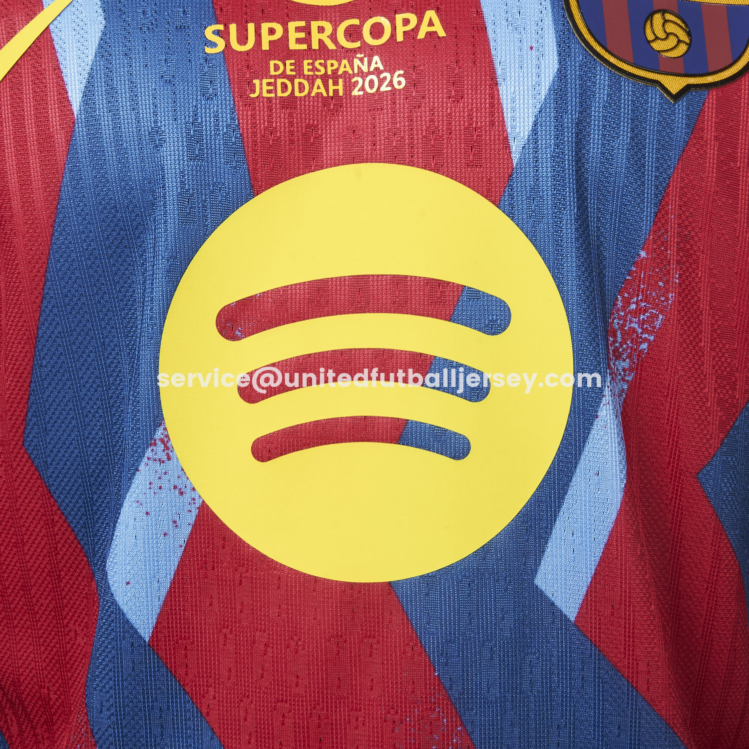 unitedfutballjersey-Barcelona 25-26 Supercopa De España Fourth Jersey - Player Version
