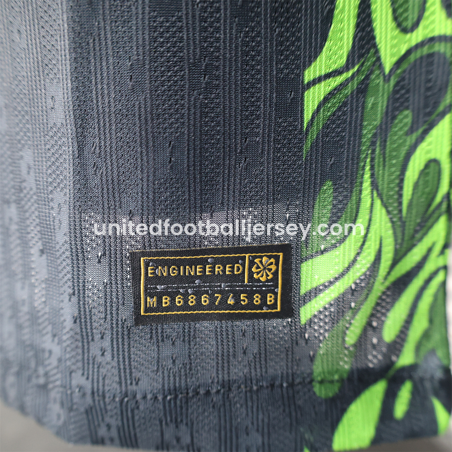 unitedfutballjersey-Brazil 2025 Green Fire Black Special Edition Jersey - Player Version