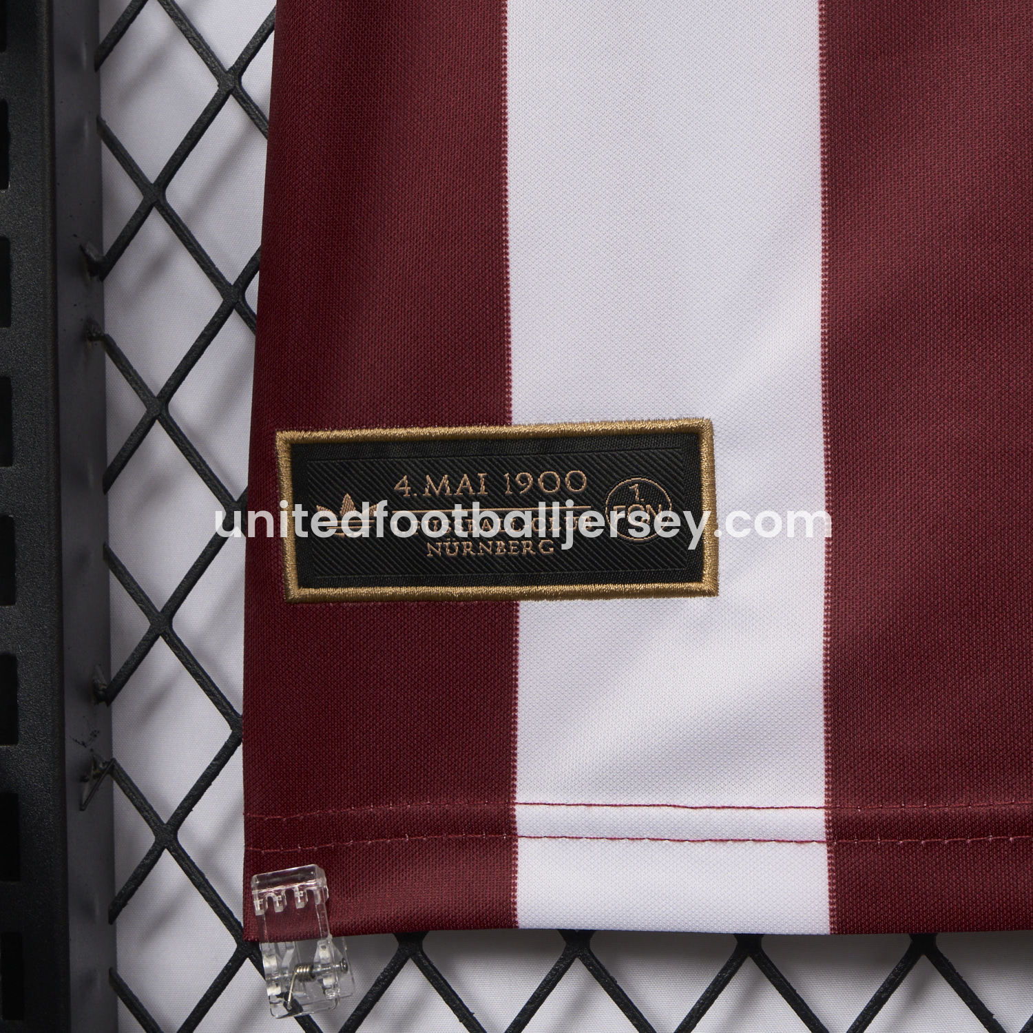 unitedfutballjersey-Nürnberg 24-25 125-Year Anniversary Jersey With Sponsors - Fans Version